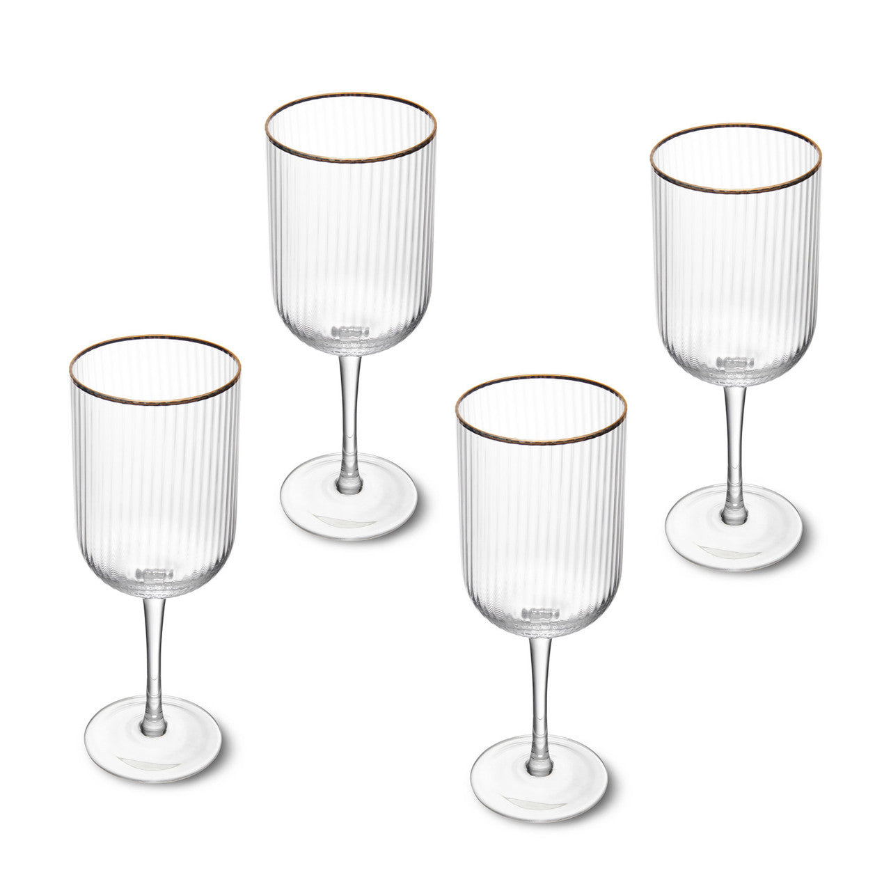 Mikasa Sorrento Red Wine Glass Set 4 Piece 450ml