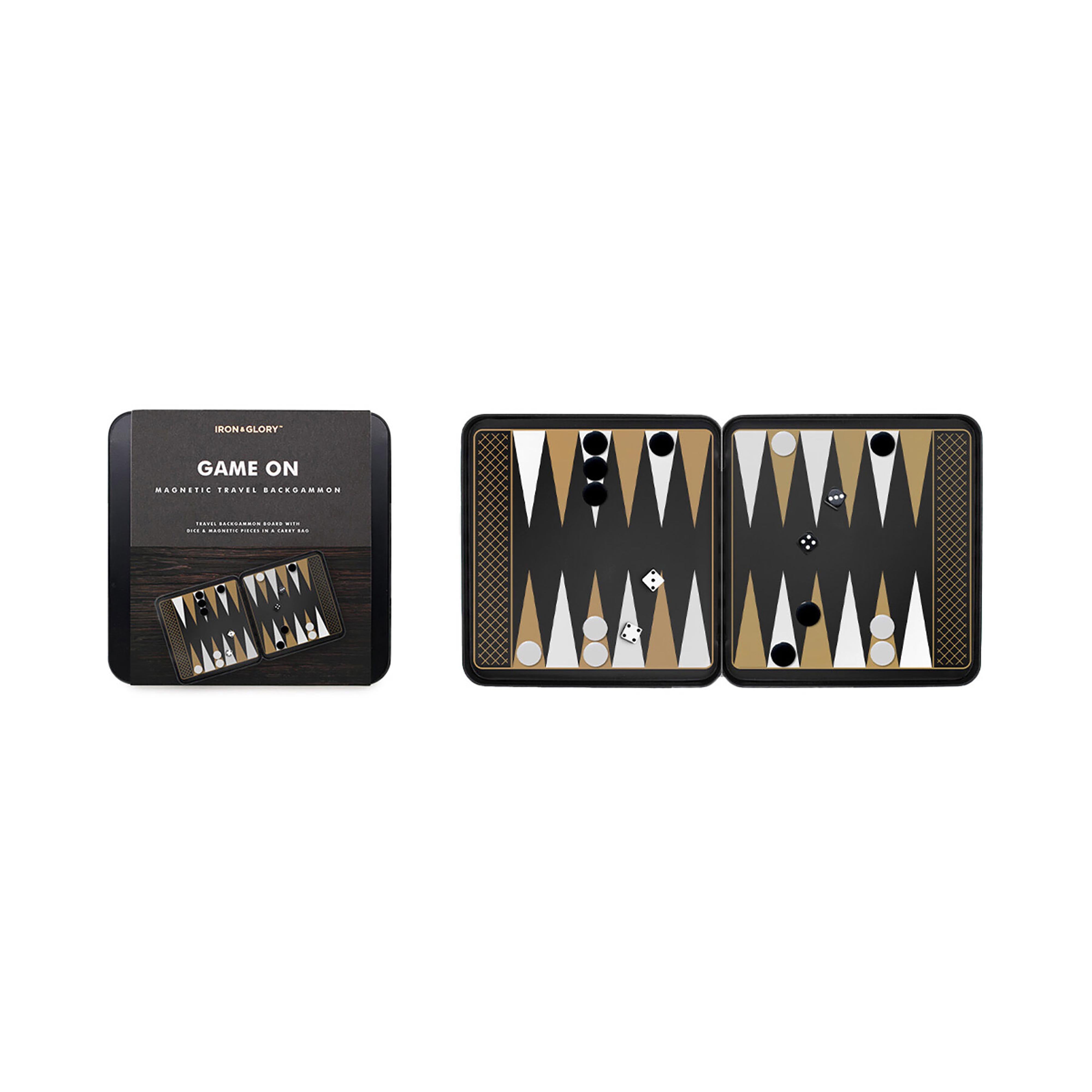 Luckies Iron & Glory Game On Backgammon