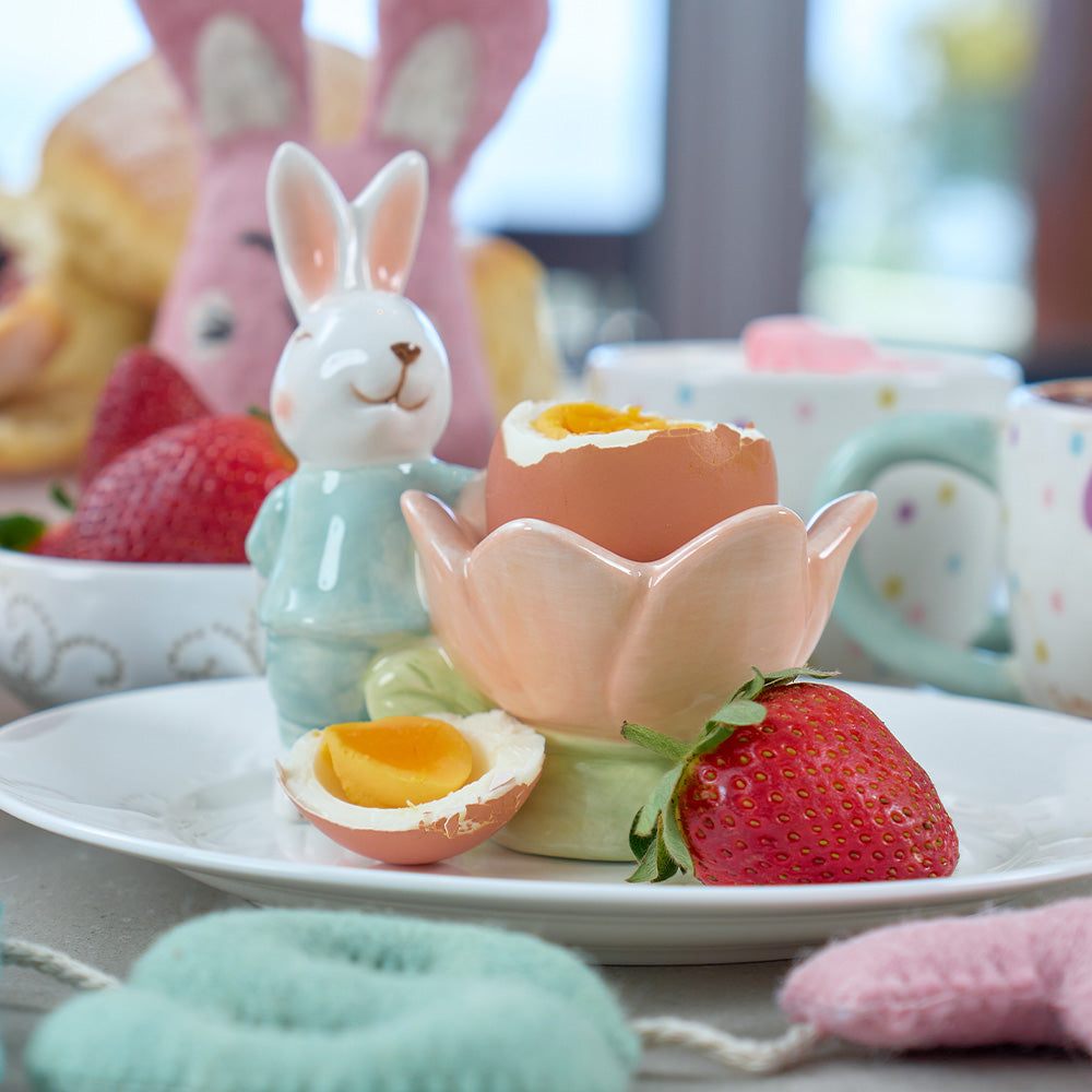 Annabel Trends Bunny Egg Cup Blue