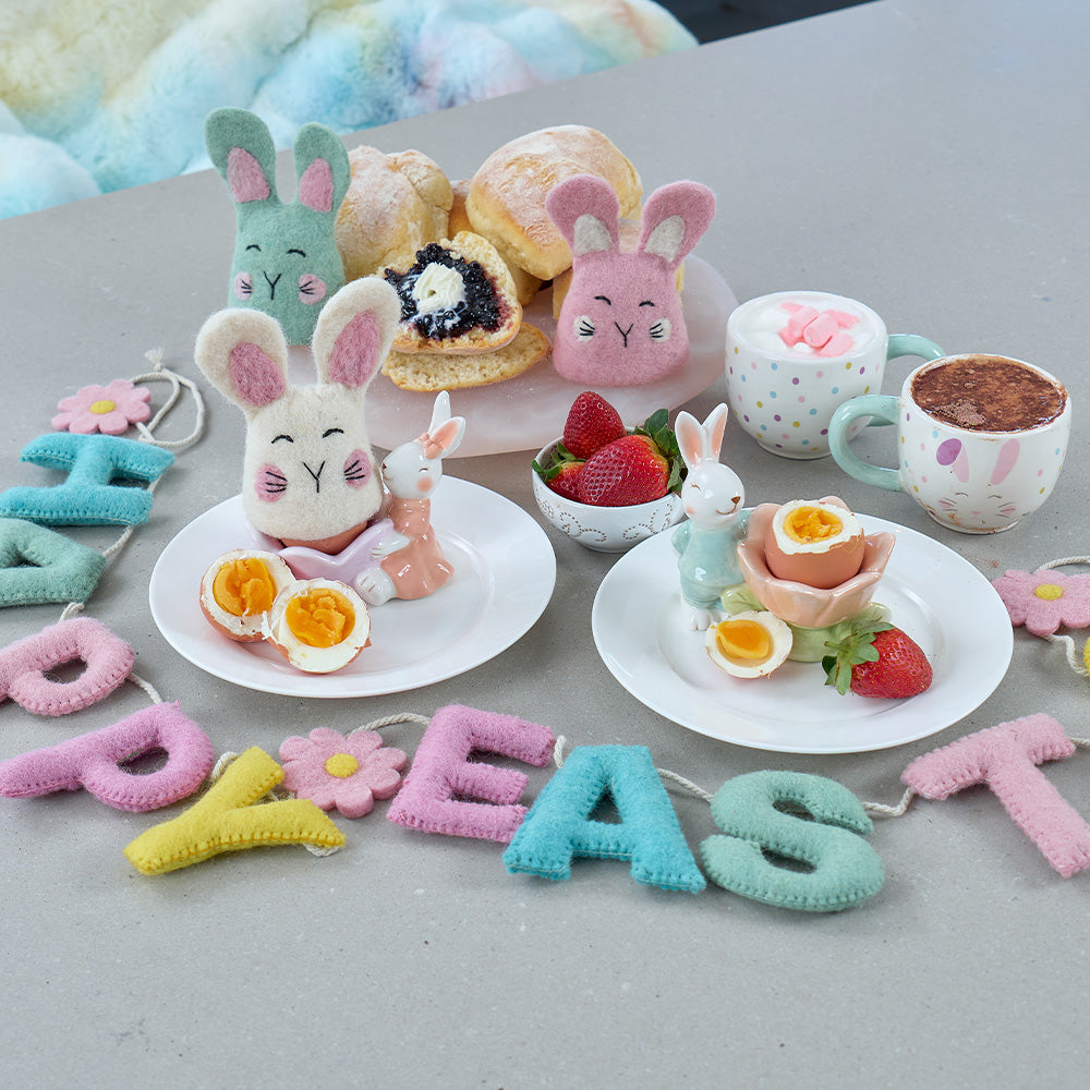 Annabel Trends Bunny Egg Cup Pink