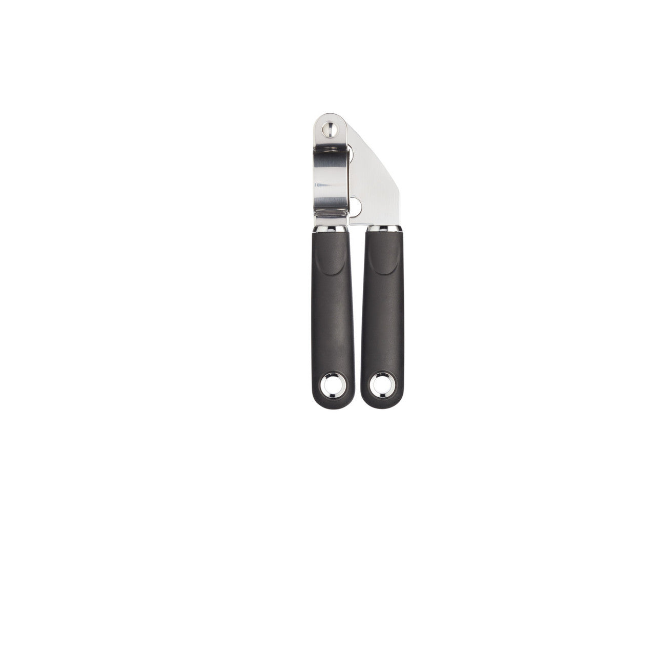 MasterCraft Soft Grip Stainless Steel Garlic Press