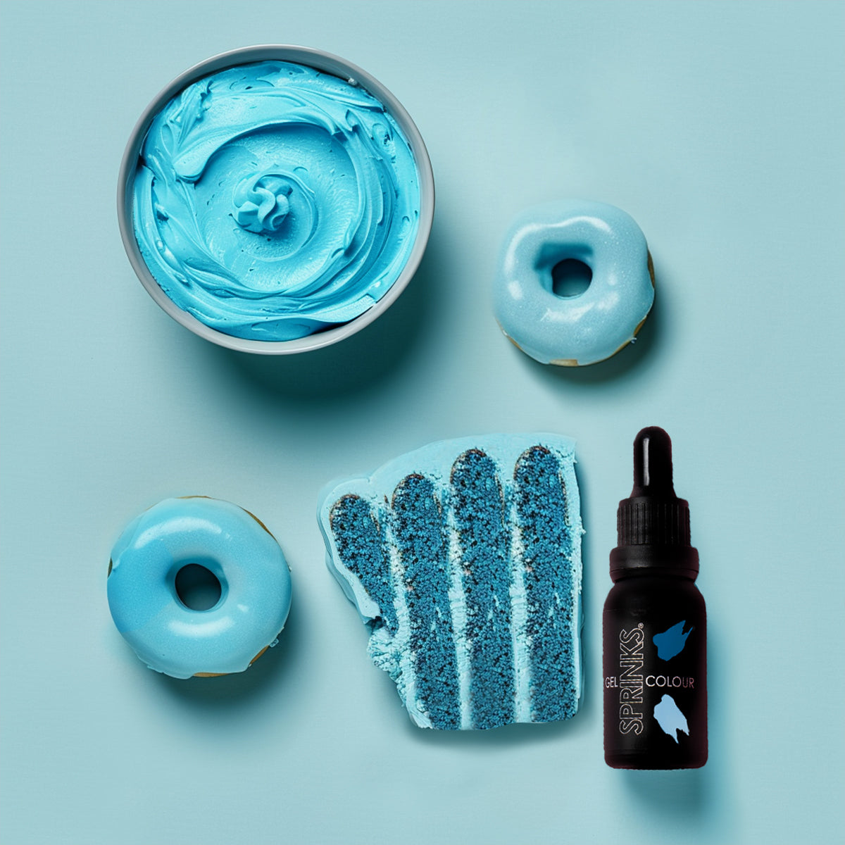 Sprinks Gel Colour Blue 15ml