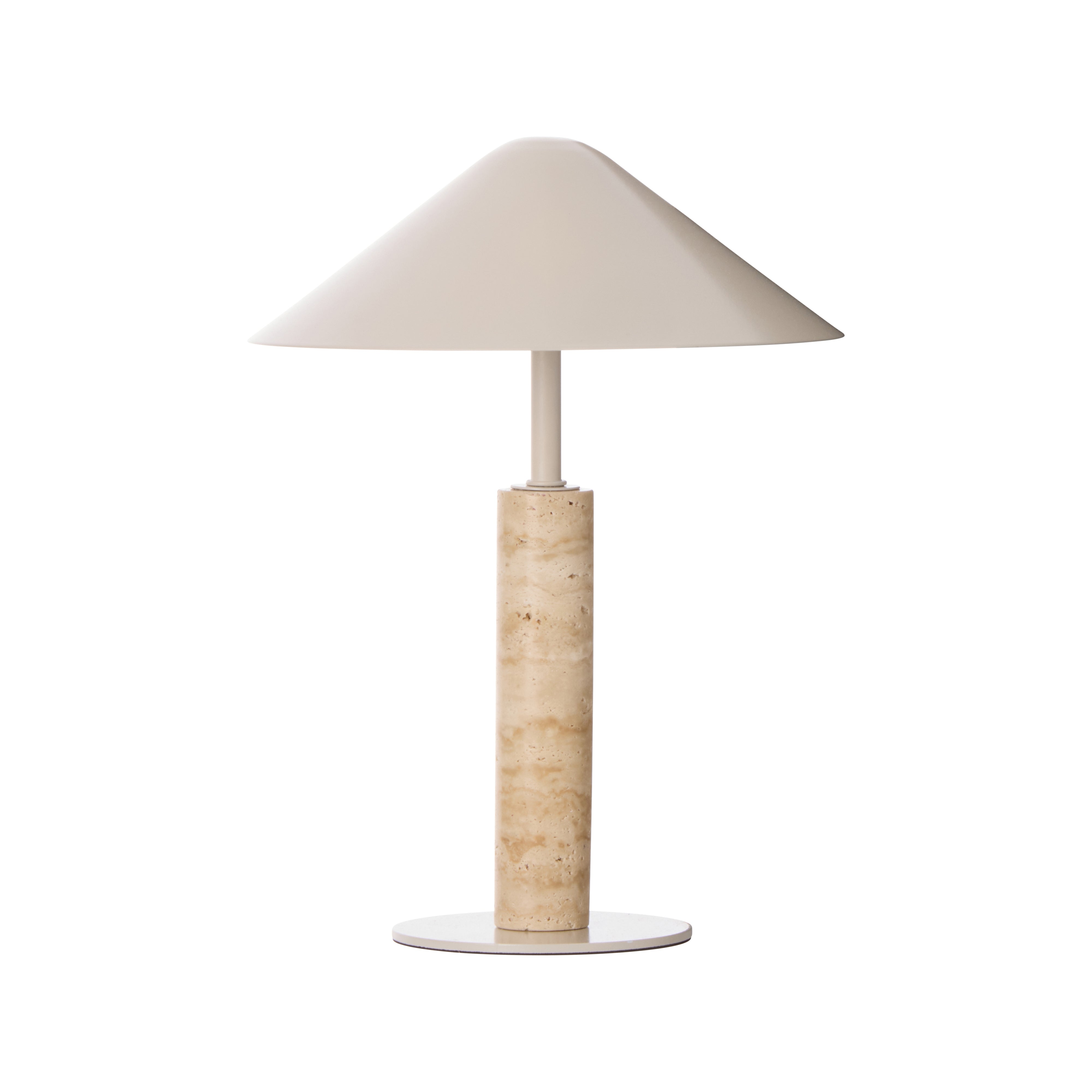 Amalfi Quinn LED Table Lamp Ivory & Natural
