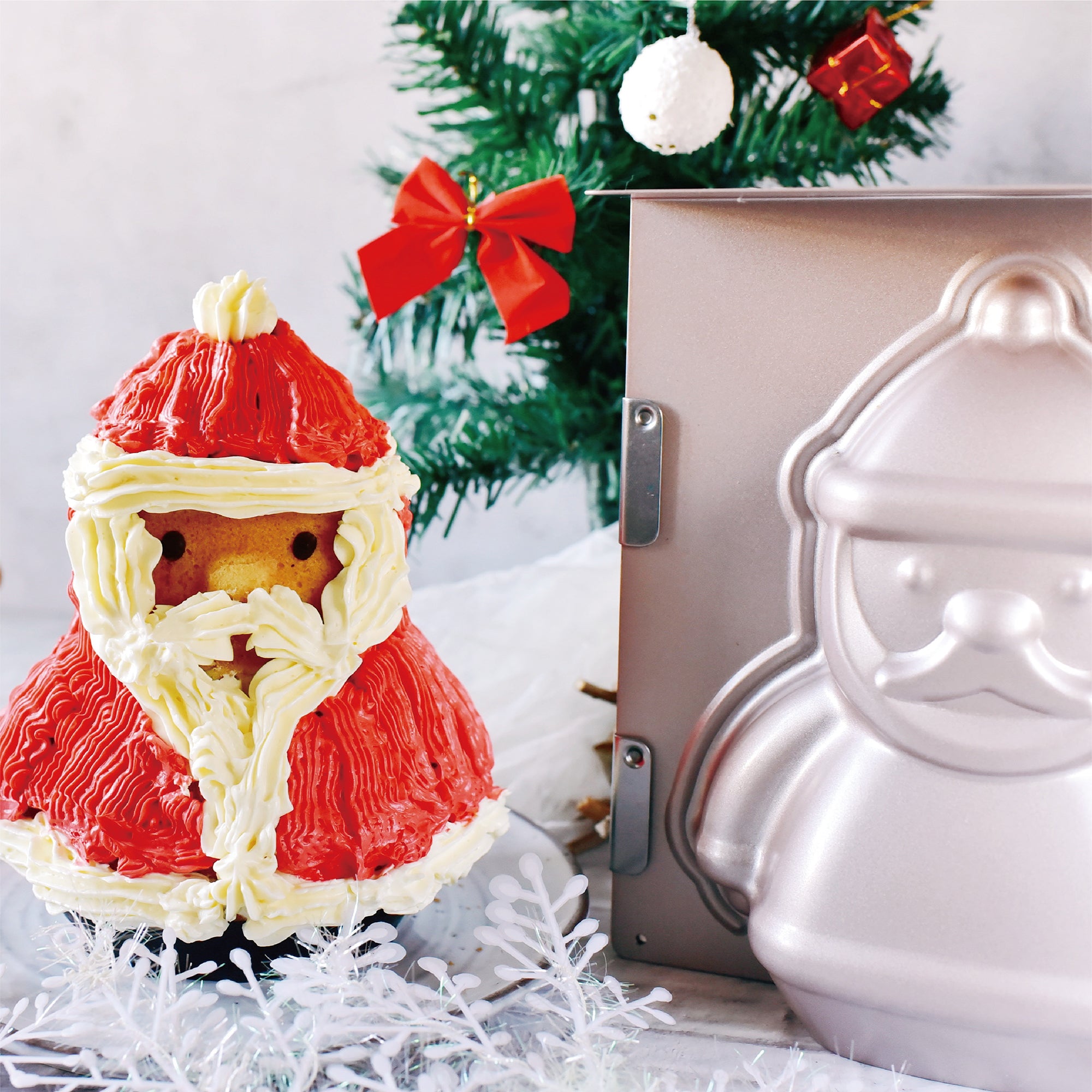 CHEFMADE Santa Cake Pan 19cm (WK9946)