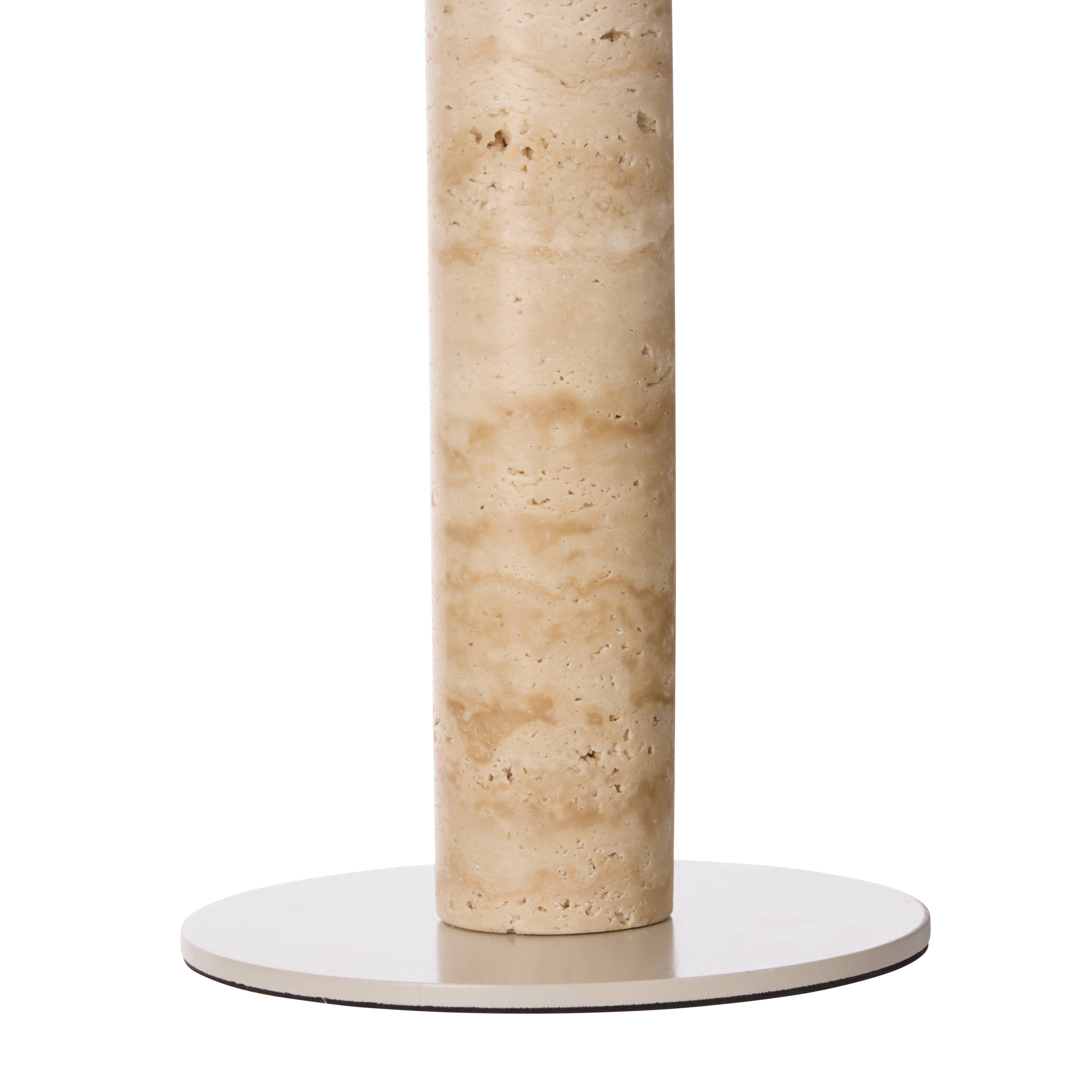 Amalfi Quinn LED Table Lamp Ivory & Natural