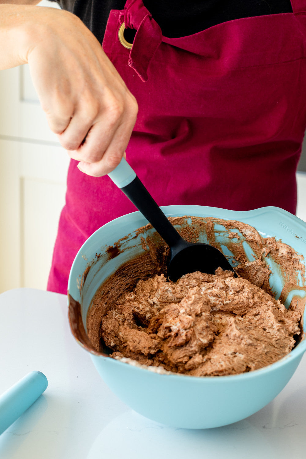 KitchenAid Soft Grip Spoon Spatula (Mineral Water)