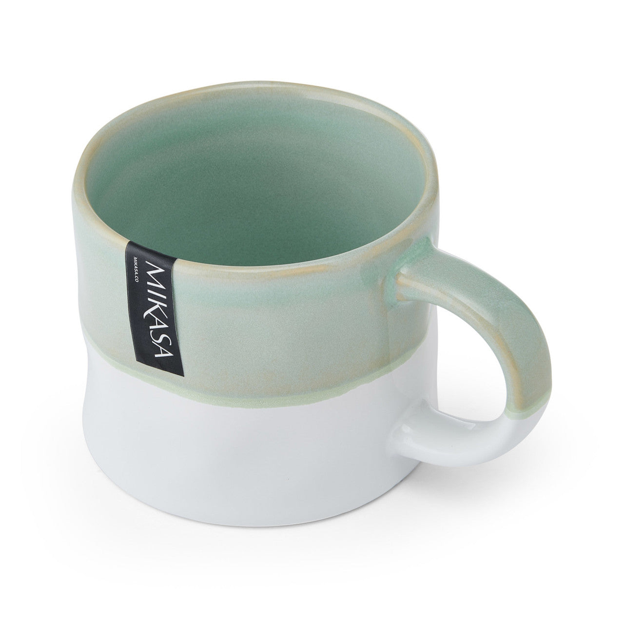 Mikasa Stoneware Mug 350ml (Ombre Green)