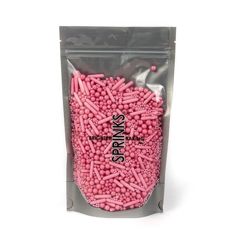 Sprinks Bubble Bounce Sprinkles Pink 500g