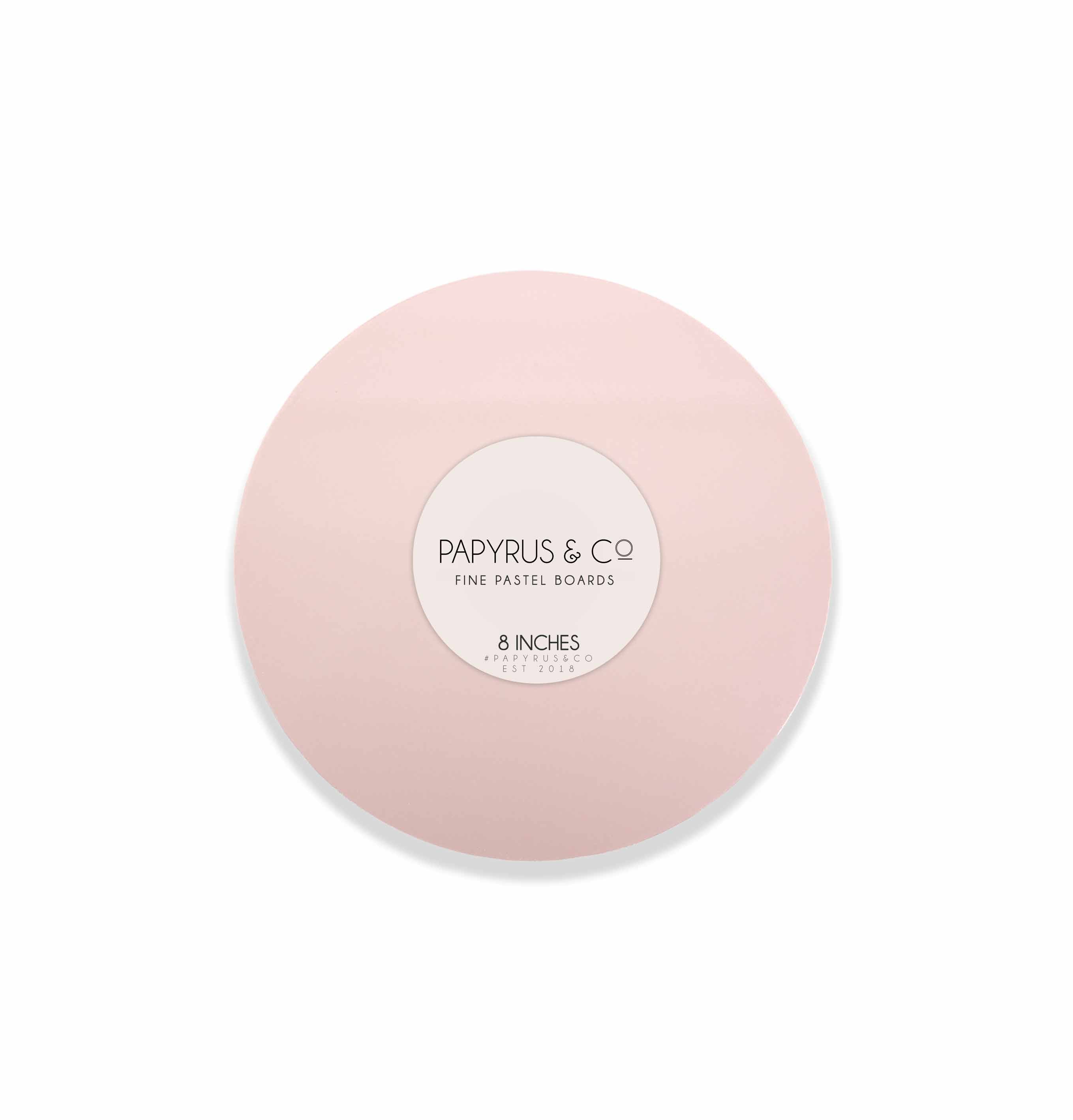 Papyrus Masonite Cake Board Round Pastel Pink 8in