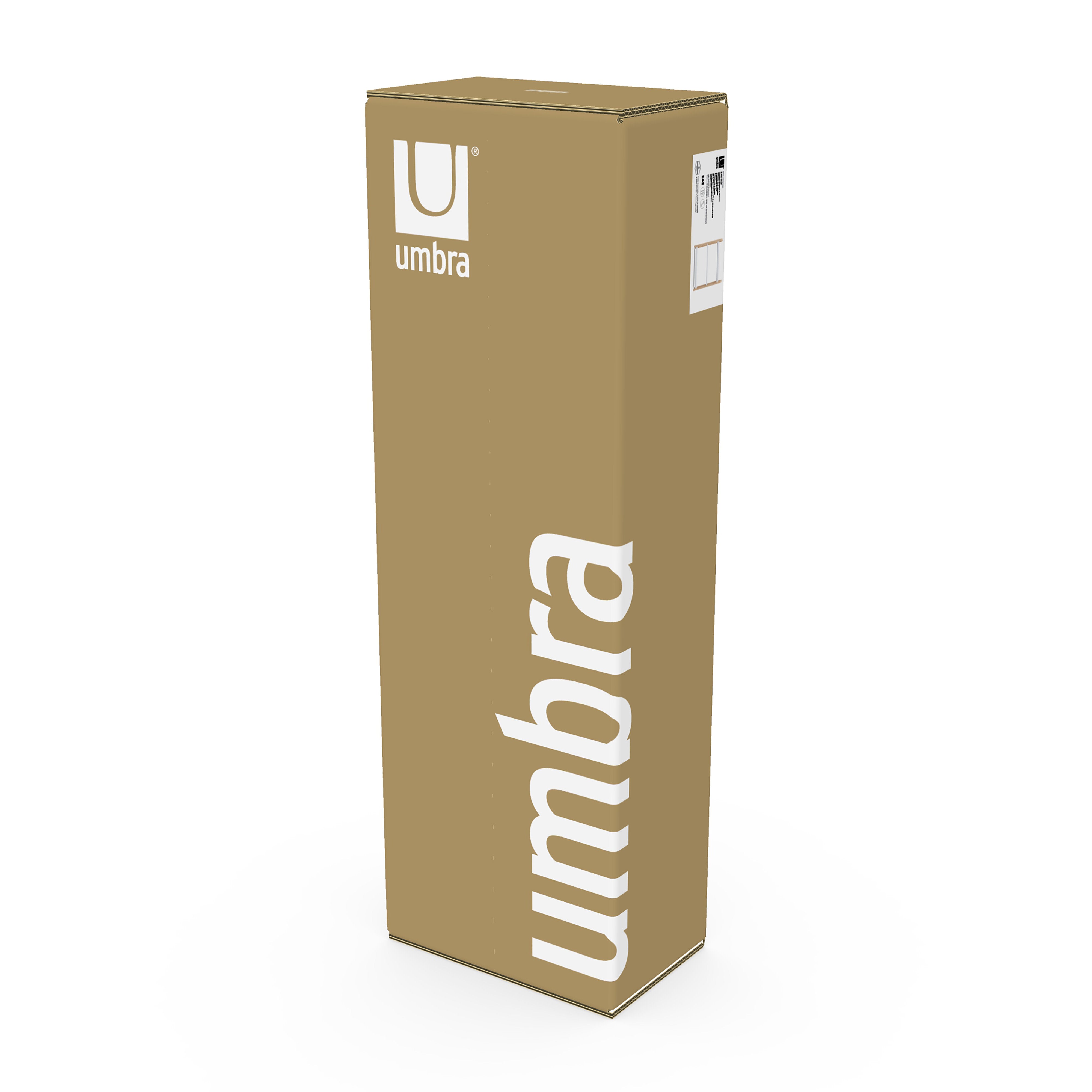 Umbra Bellwood Freestanding Shelf 3 Tier White & Natural
