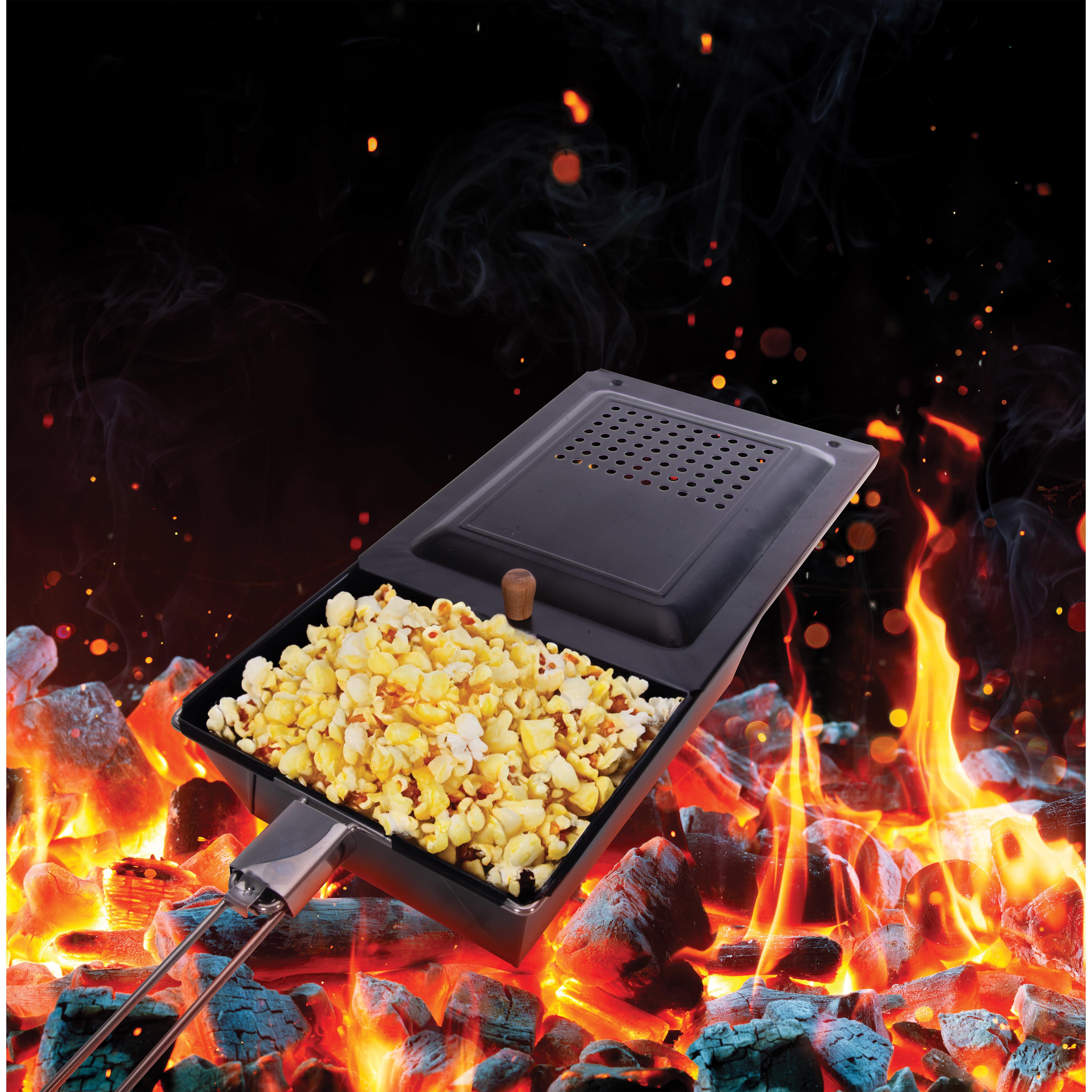 Maverick Campfire Popcorn Maker Black