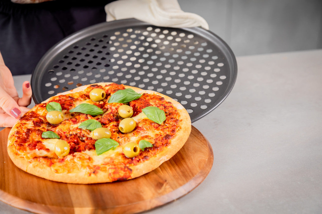 MasterCraft Non Stick Pizza Crisper 32cm