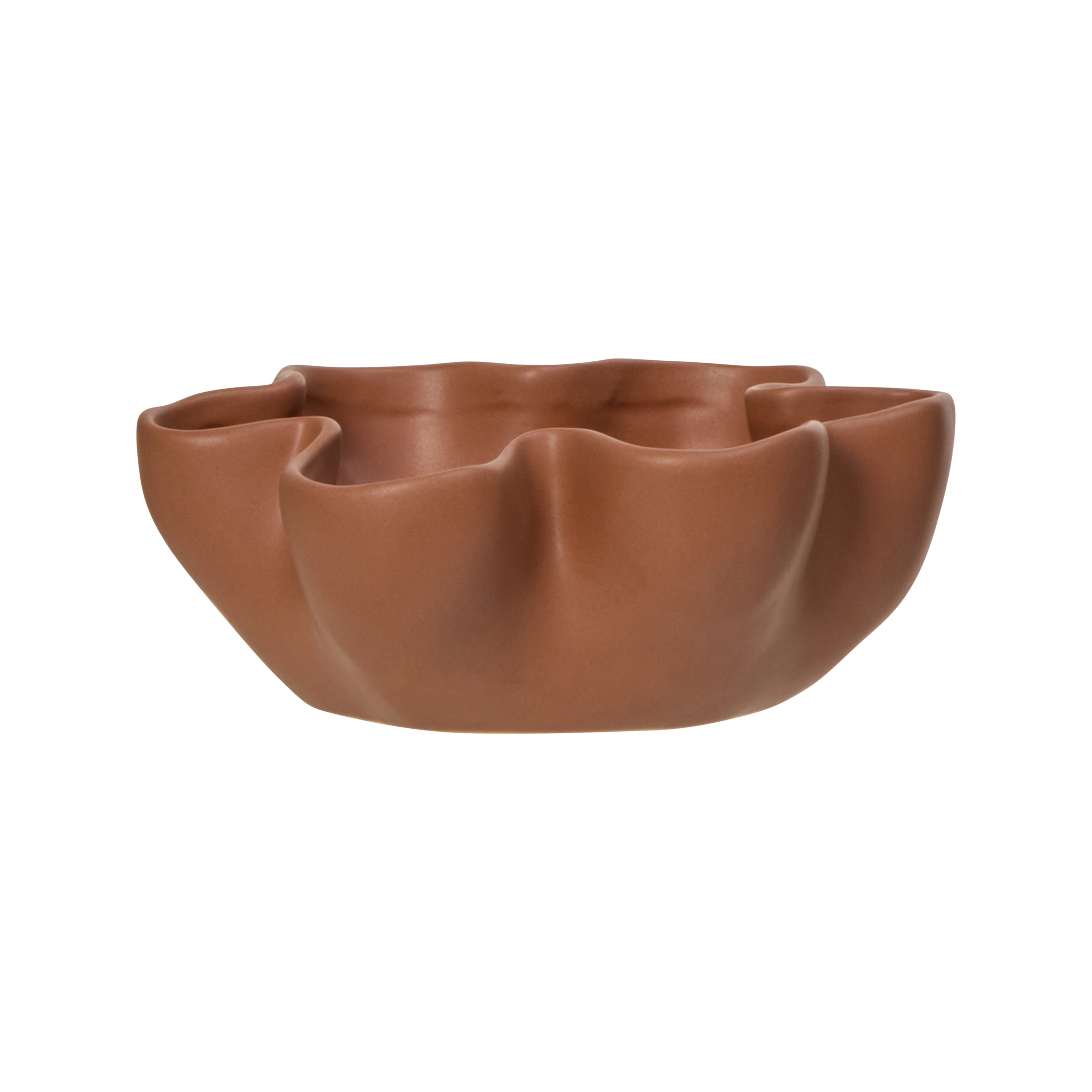 Amalfi Fluid Trinket Dish Rust