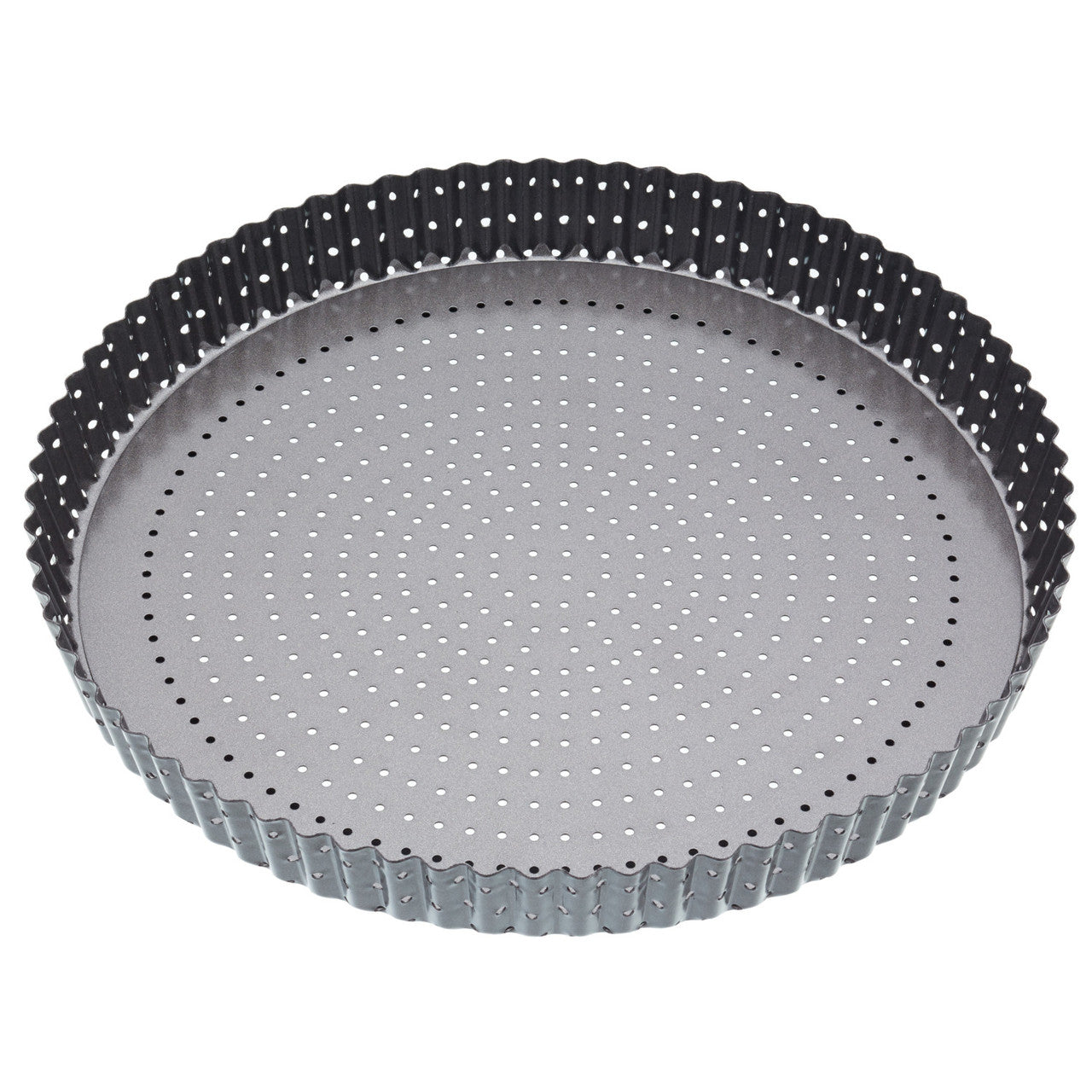 MasterCraft Crusty Bake Fluted Round Flan & Quiche Tin 30cm