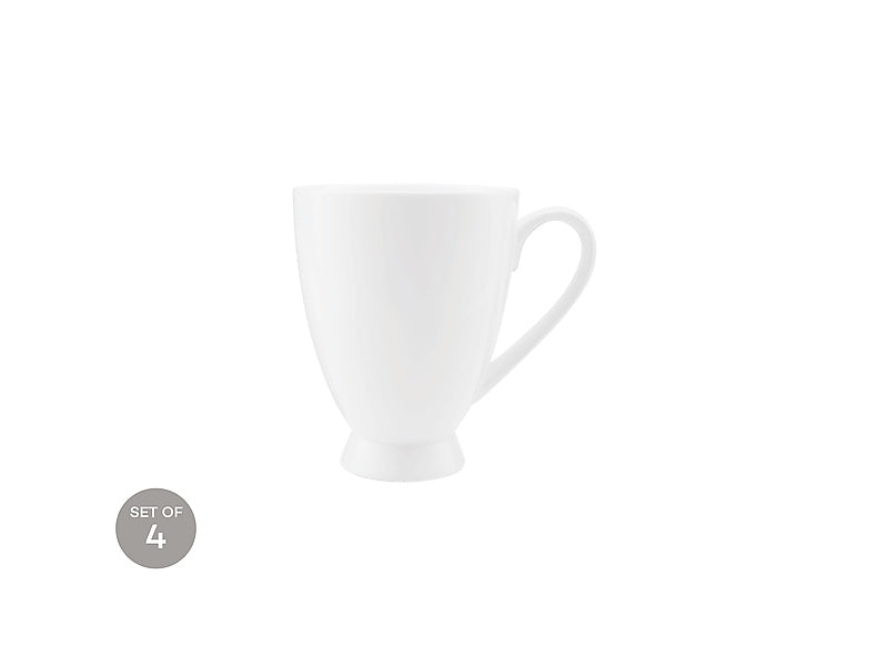Maxwell & Williams Cashmere Footed Mug White 300ml