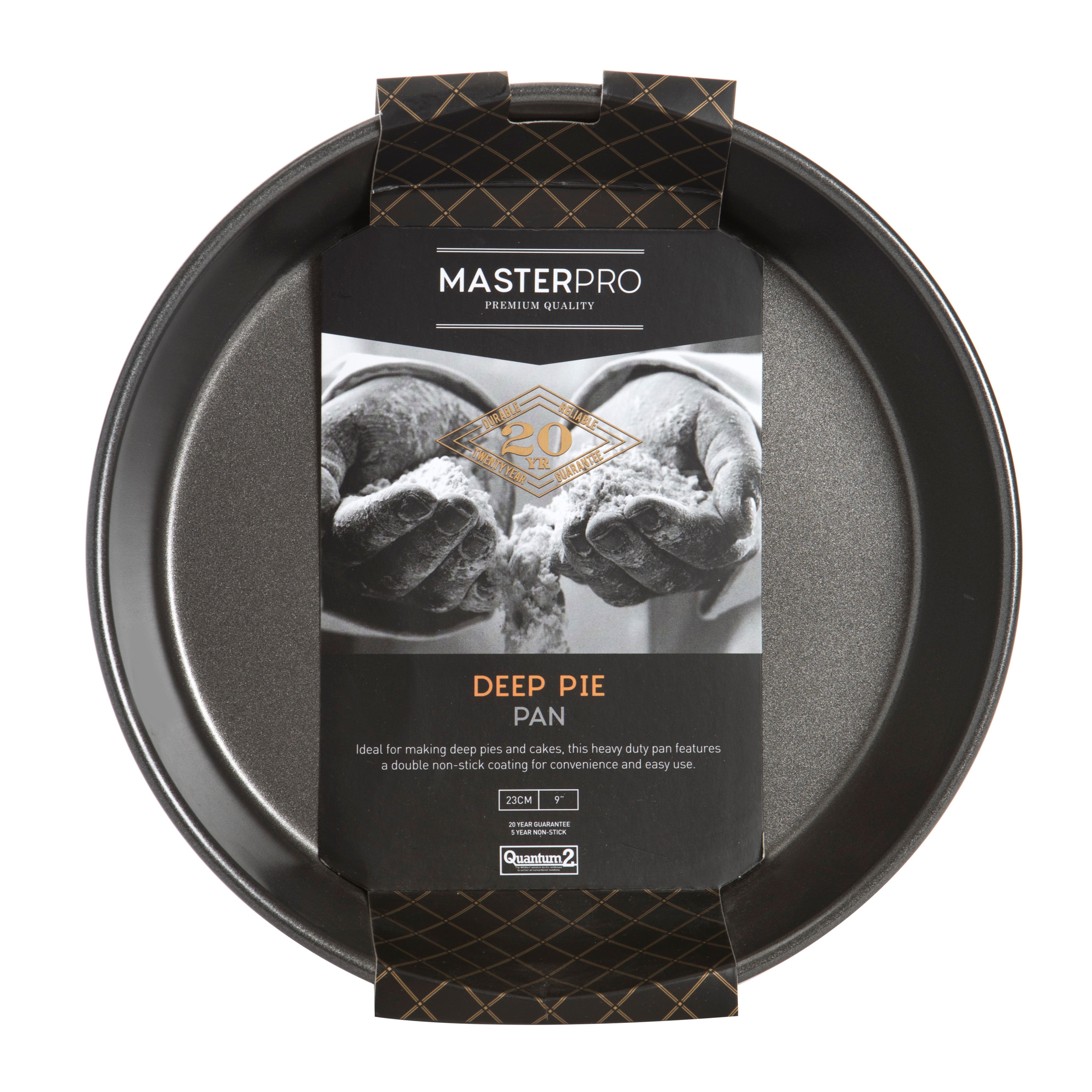 MasterPro Non-Stick Round Deep Pie & Cake Pan