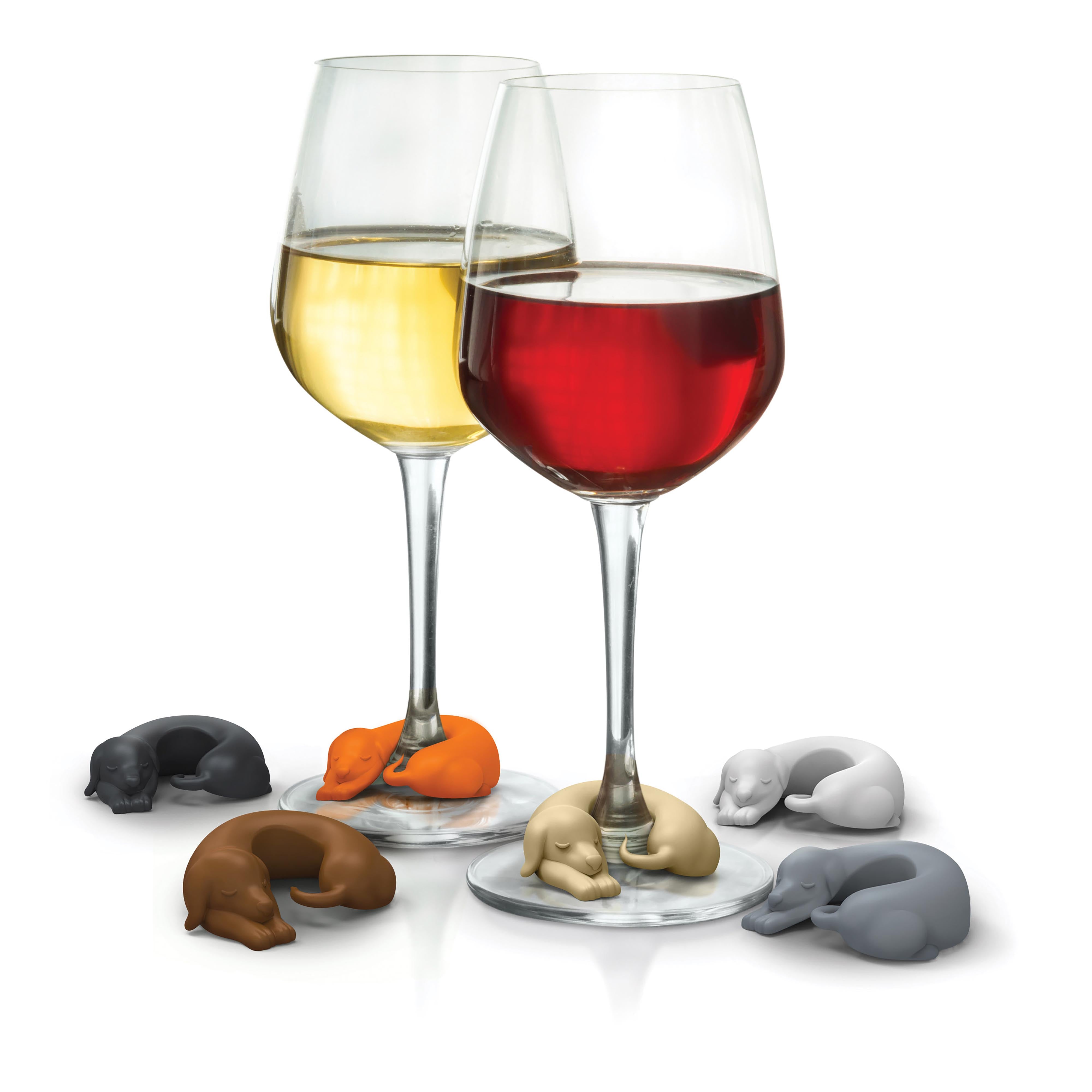 Fred Winer Dogs Drink Markers Multi-Coloured