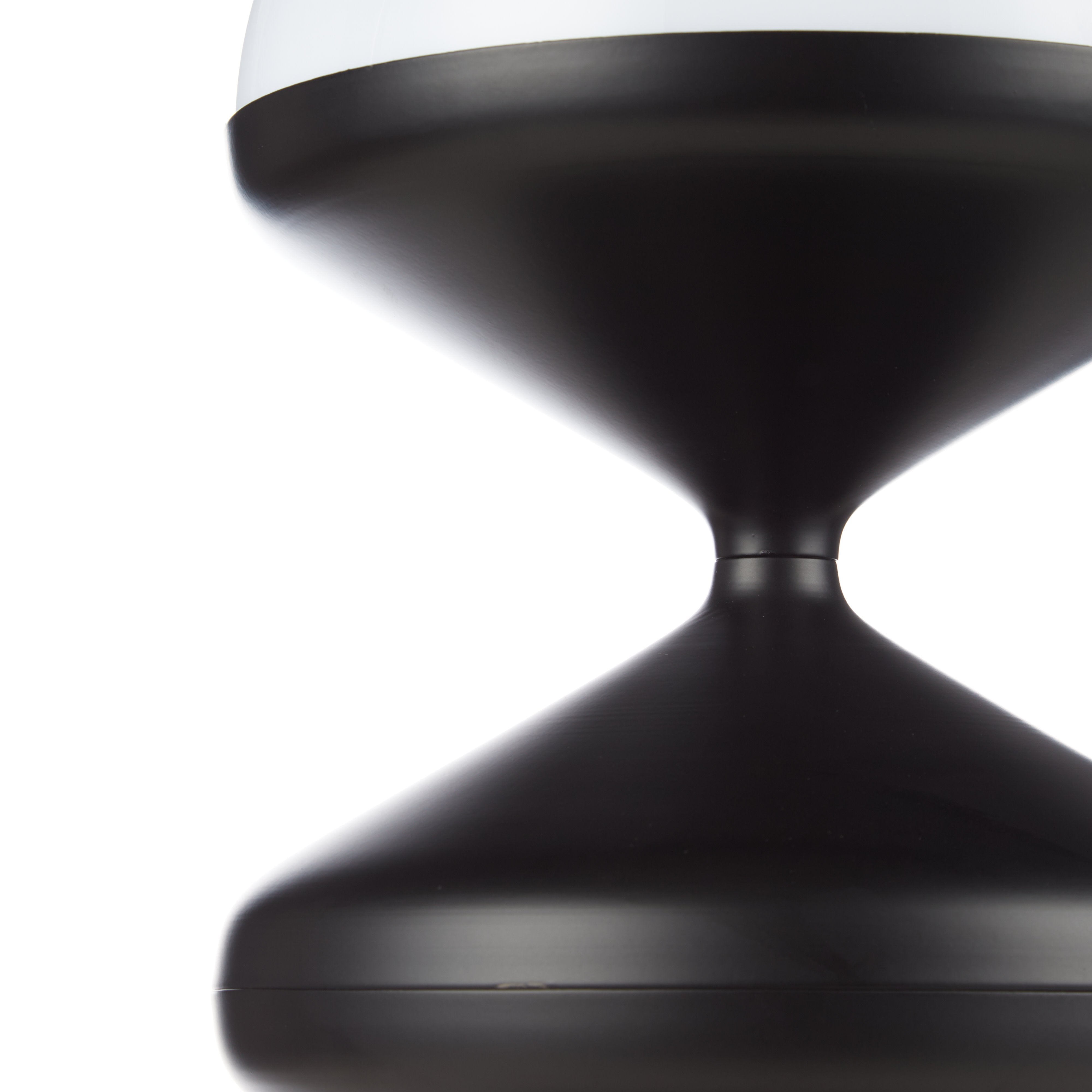 Academy Martyn Swirl Floor Lamp Black