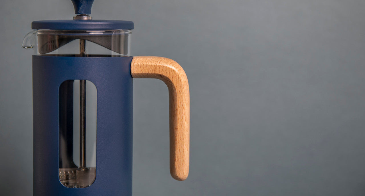 La Cafetière Pisa Stainless Steel Cafetière 3 Cup / 350ml (Navy)