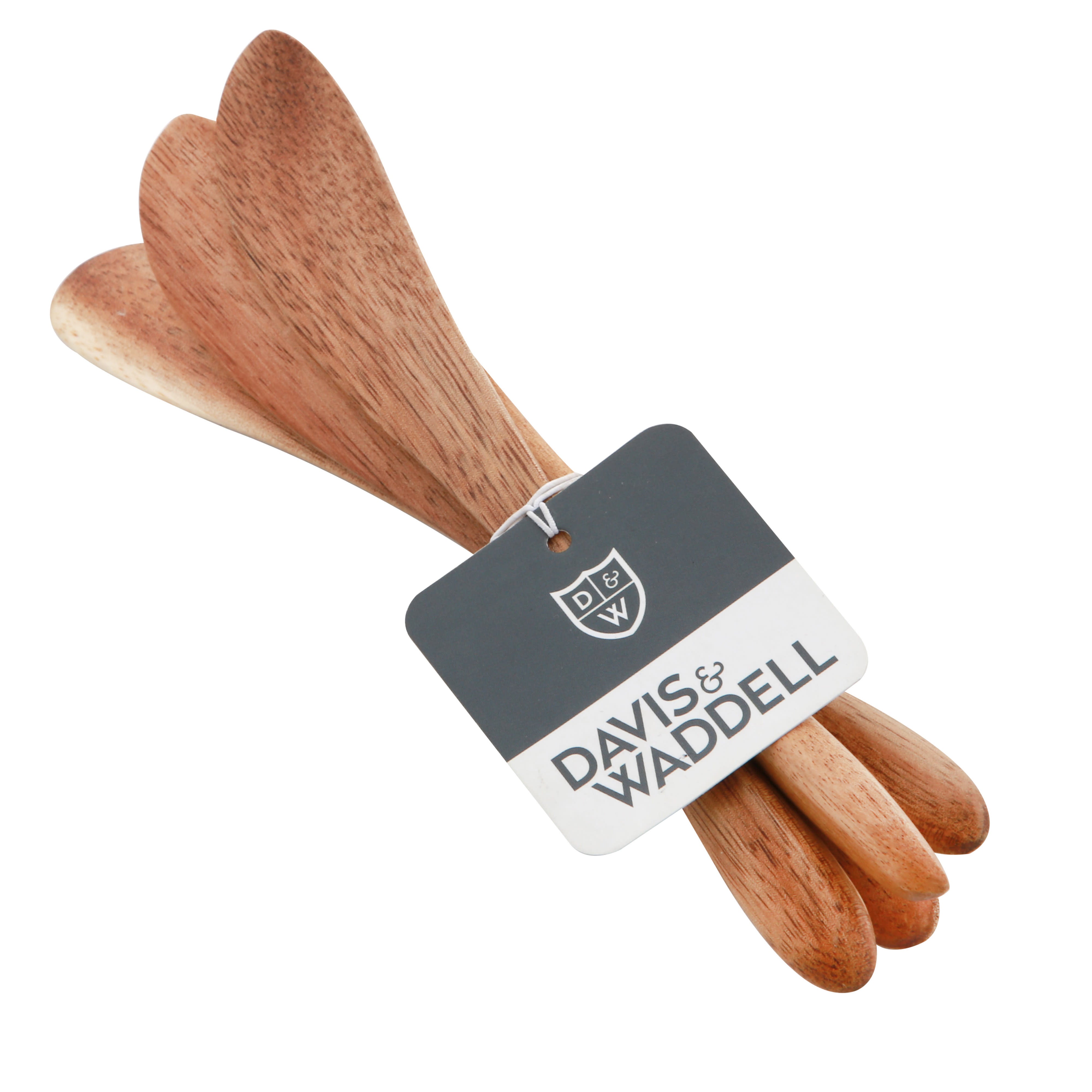 Davis & Waddell Acacia Wood Spreader 4 Piece Set Natural