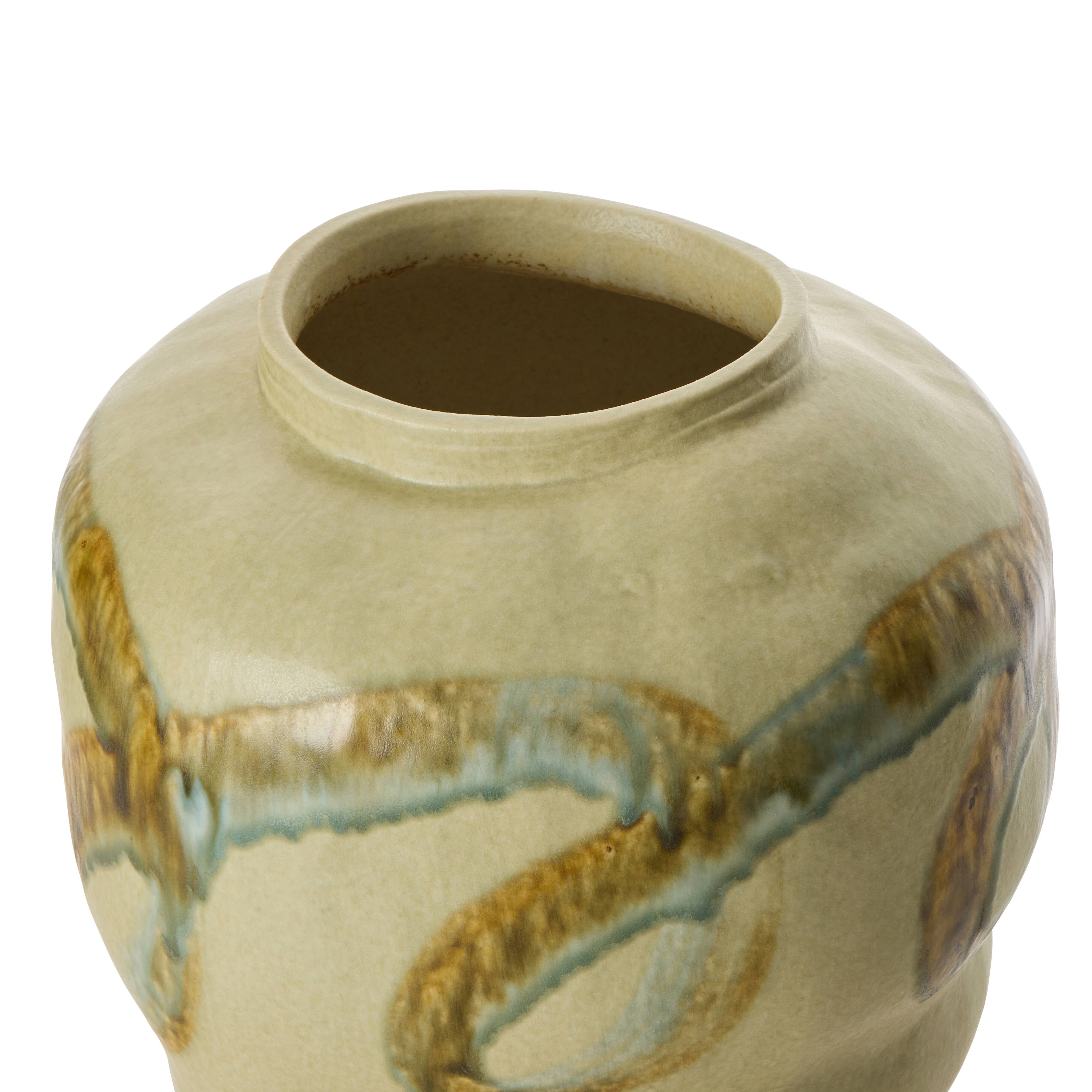 Amalfi Erol Vase Collection Green & Brown