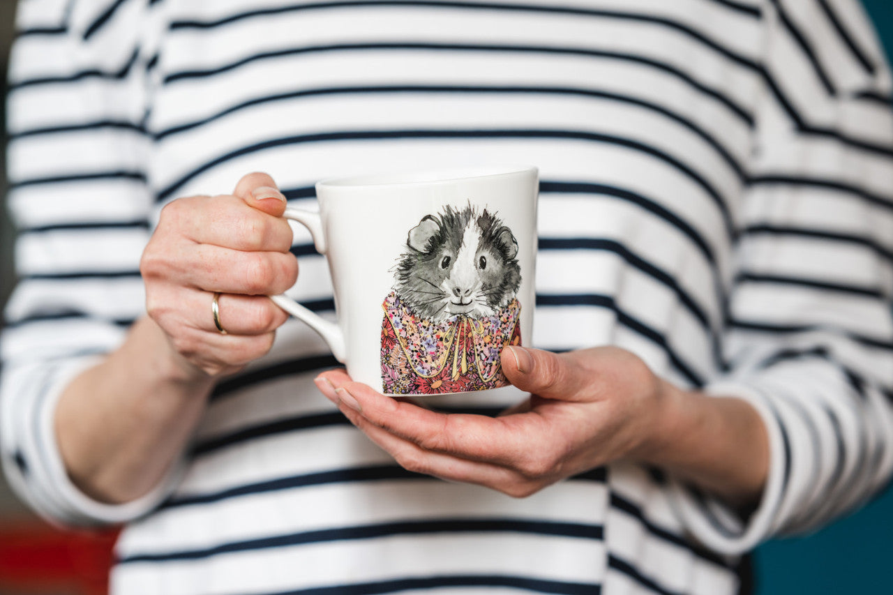 Mikasa x Tipperleyhill Fine China Mug 380ml (Guinea Pig)