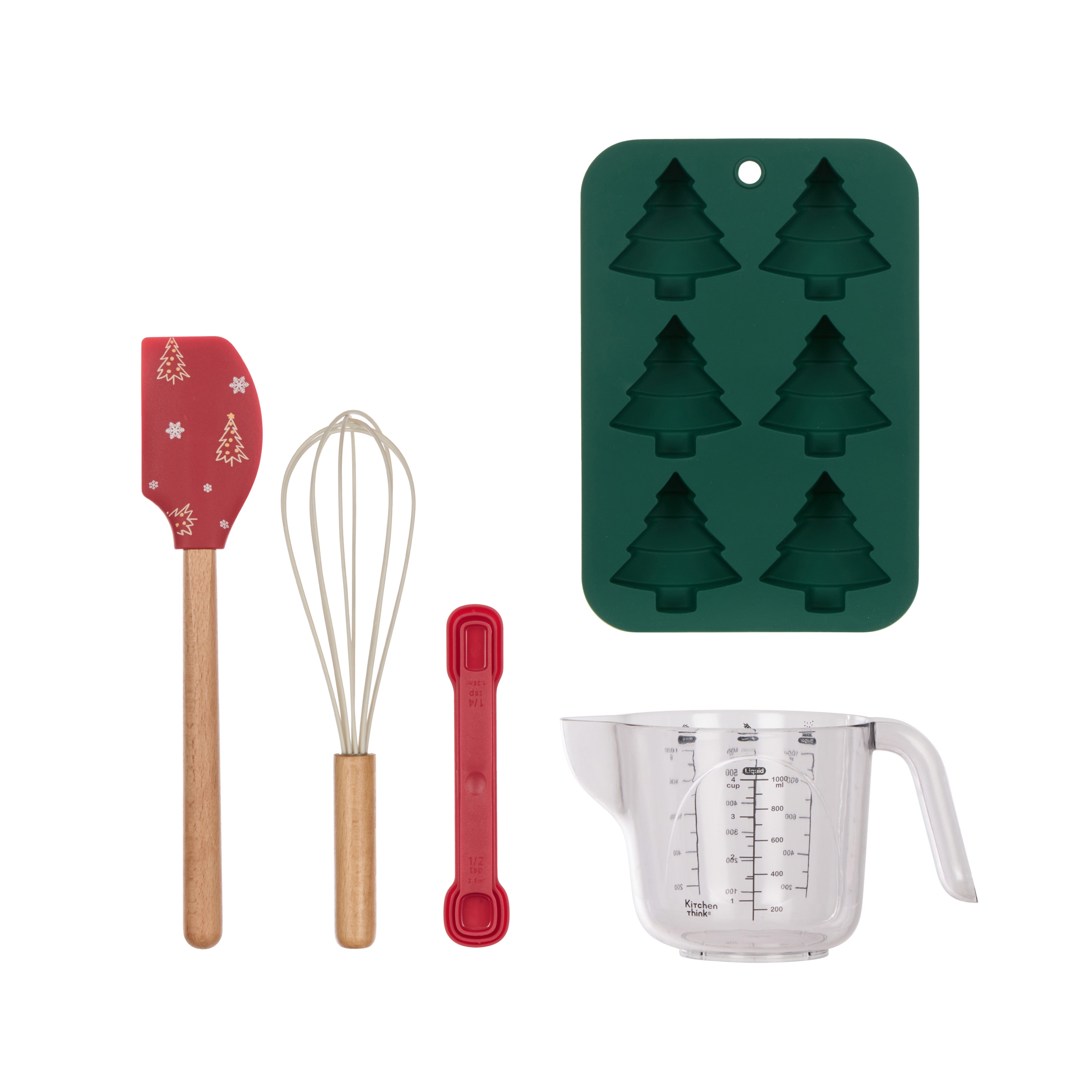 Davis & Waddell Mix Measure and Make 7 Piece Gift Set Green