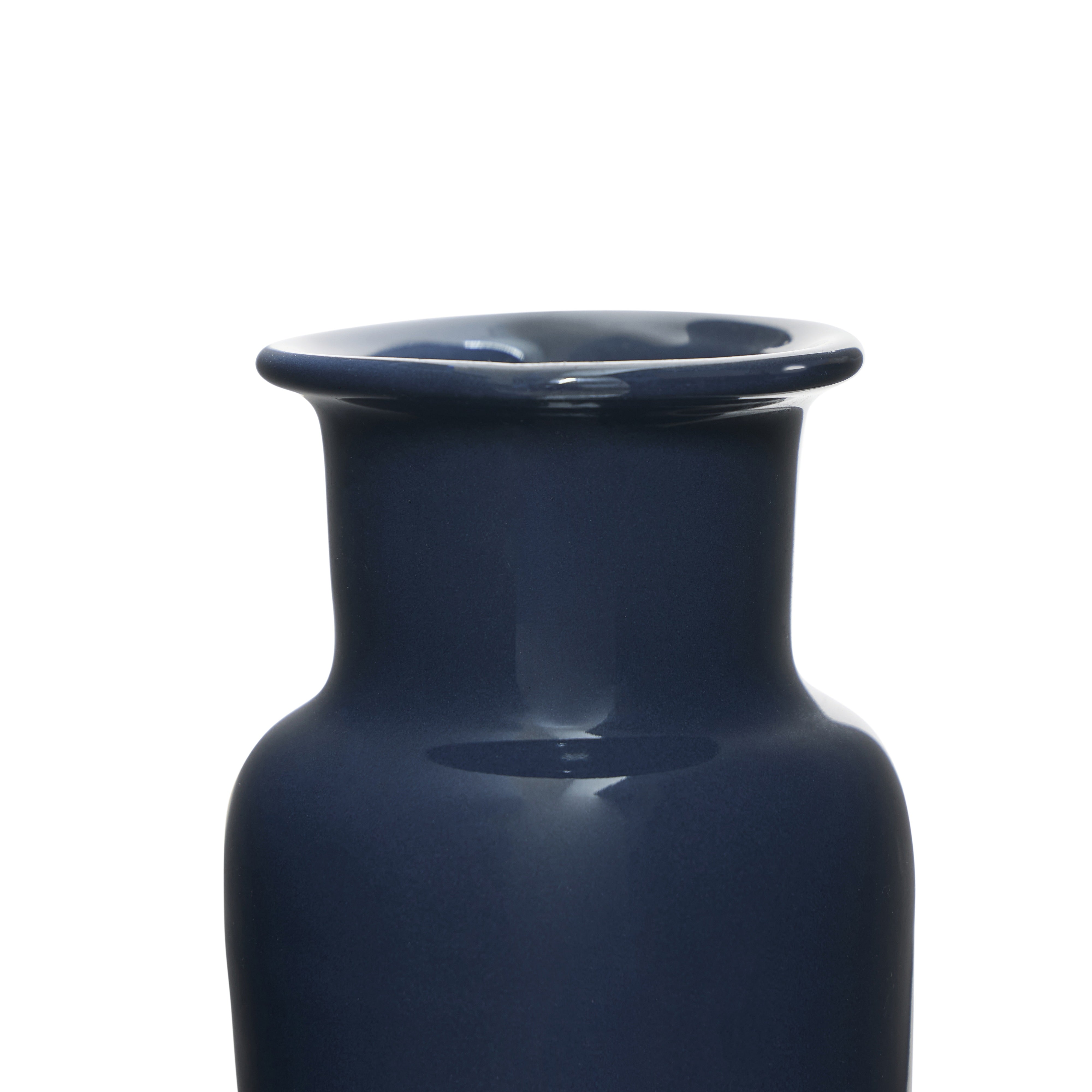 Rogue Nani Vase Navy