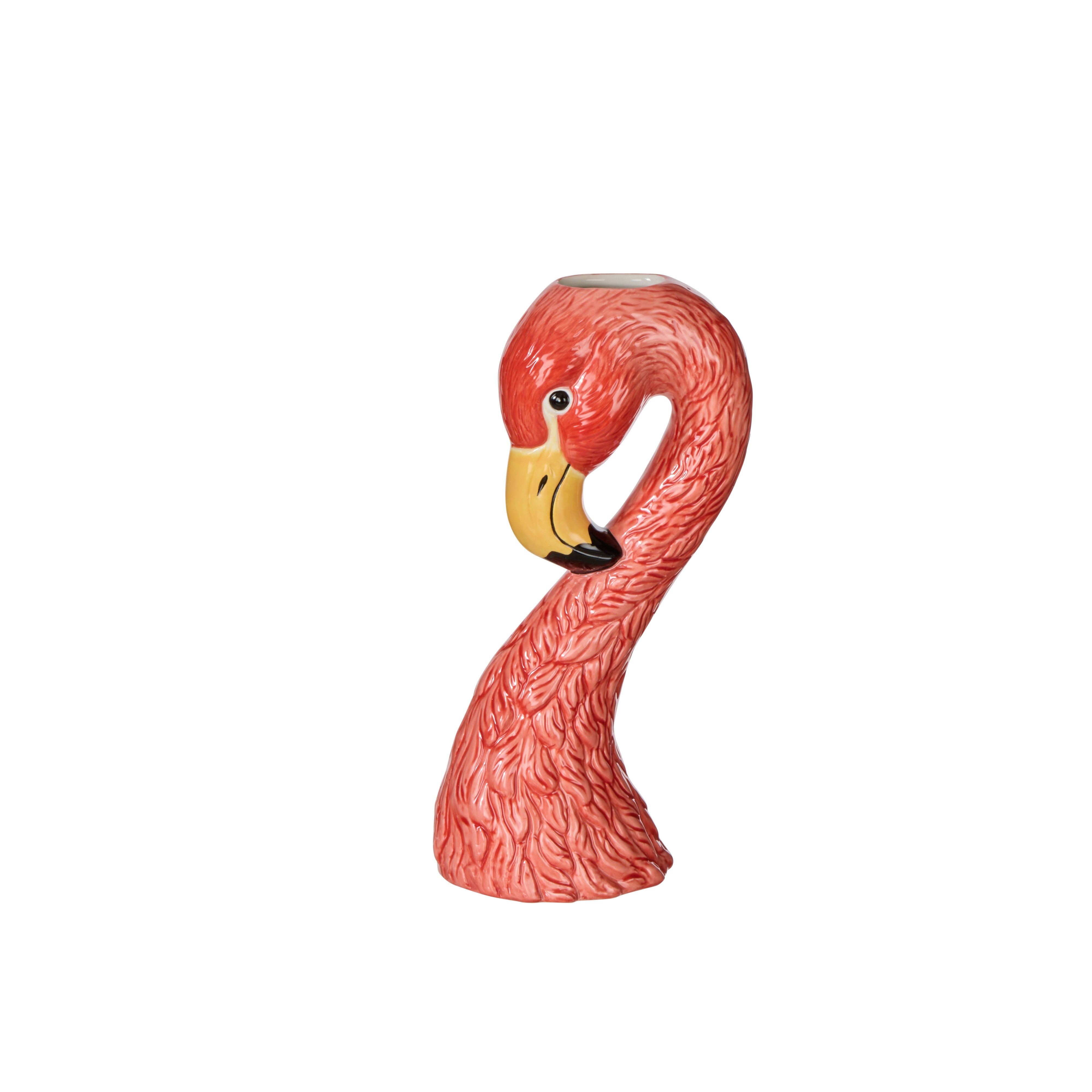 Emporium Freddy Flamingo Vase Multi-Coloured