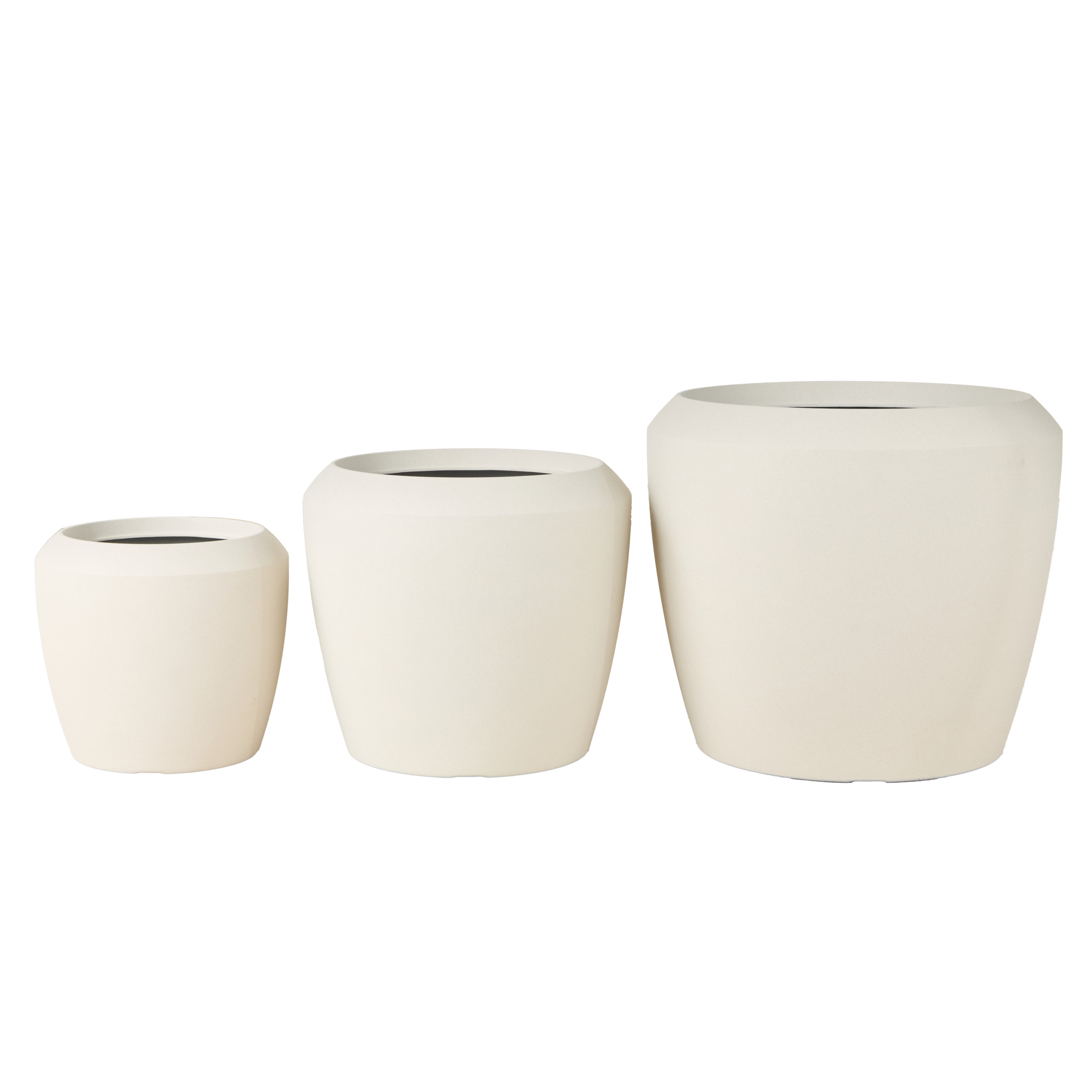 Rogue Vienna Planter 3pcs Set White