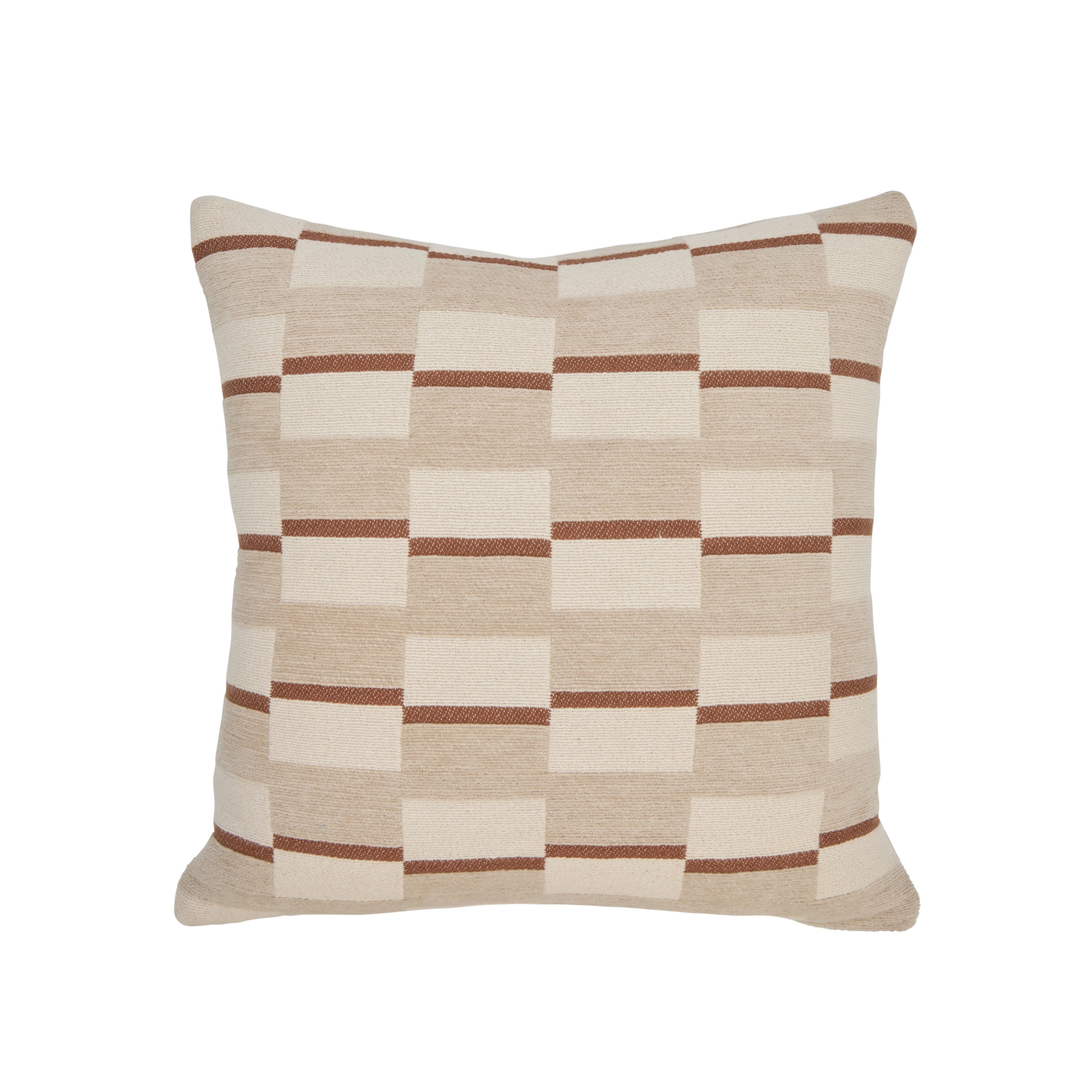 Amalfi Nira Cushion Natural & Brown