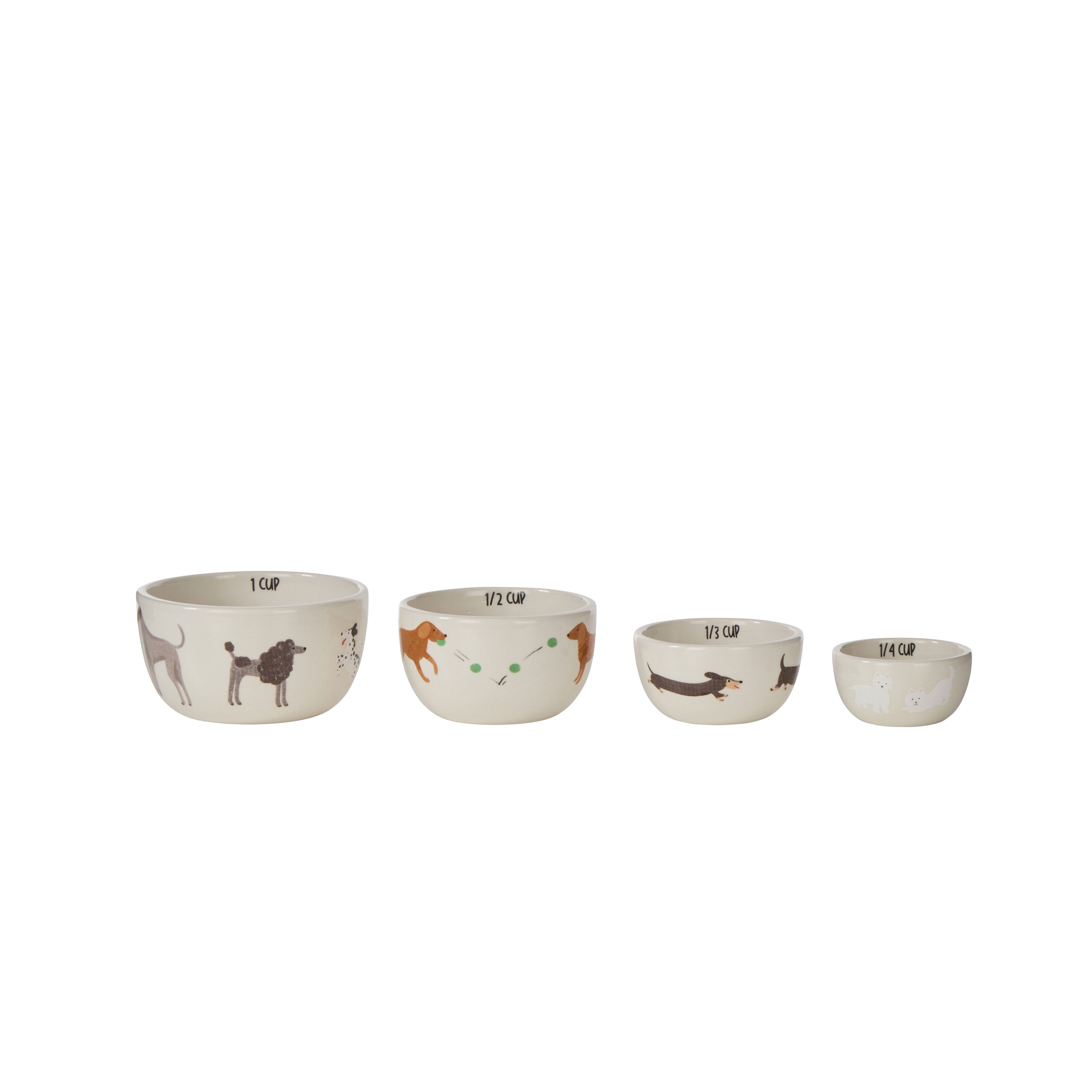 Davis & Waddell Pawwfect Measuring Cups Mixed