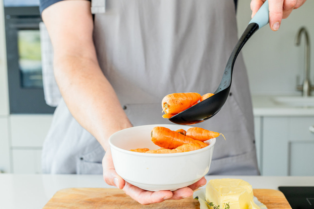 KitchenAid Soft Grip Slotted Spoon (Mineral Water)