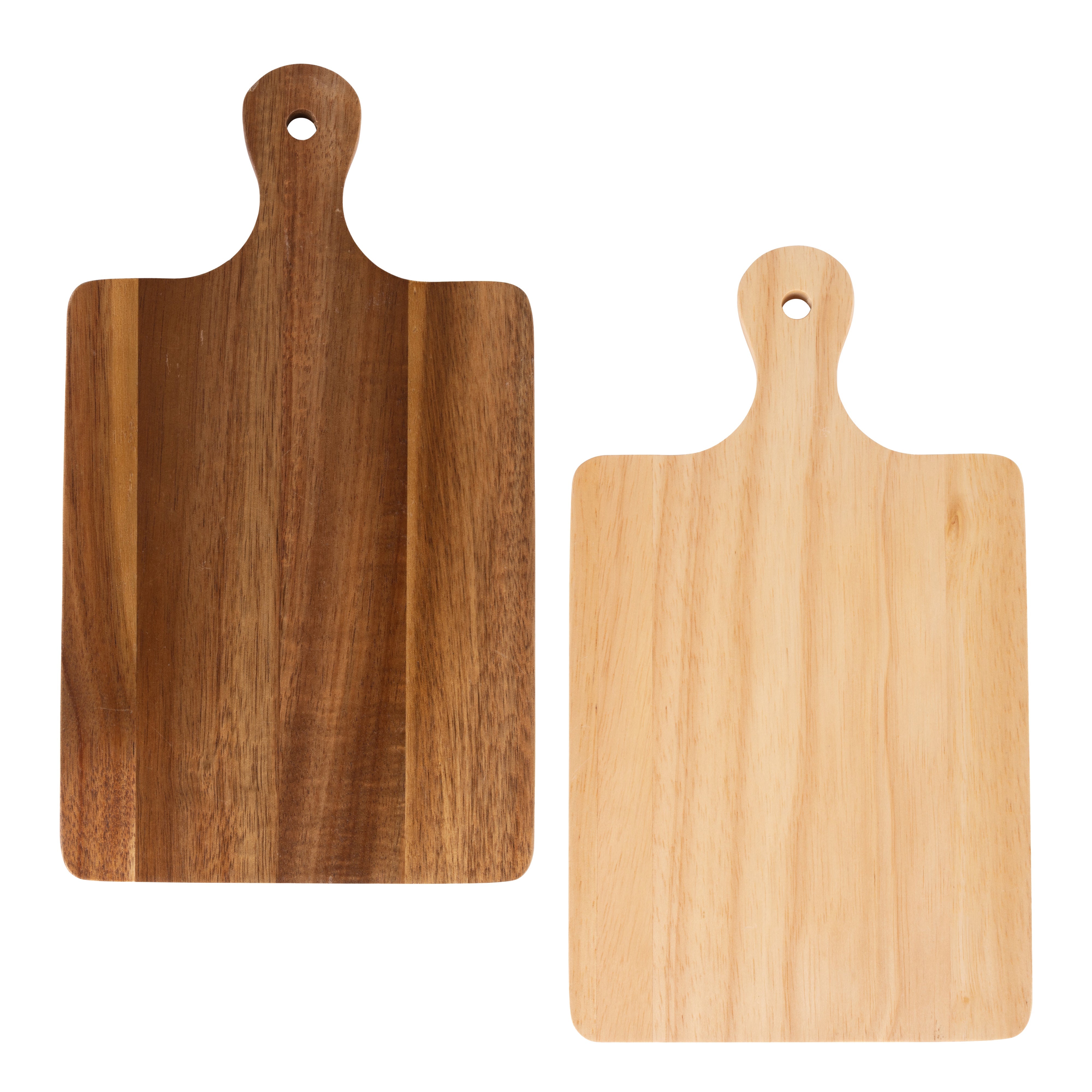 Davis & Waddell Cantina Acacia & Rubber Wood Rectangular Serving Board 2 Piece Assorted