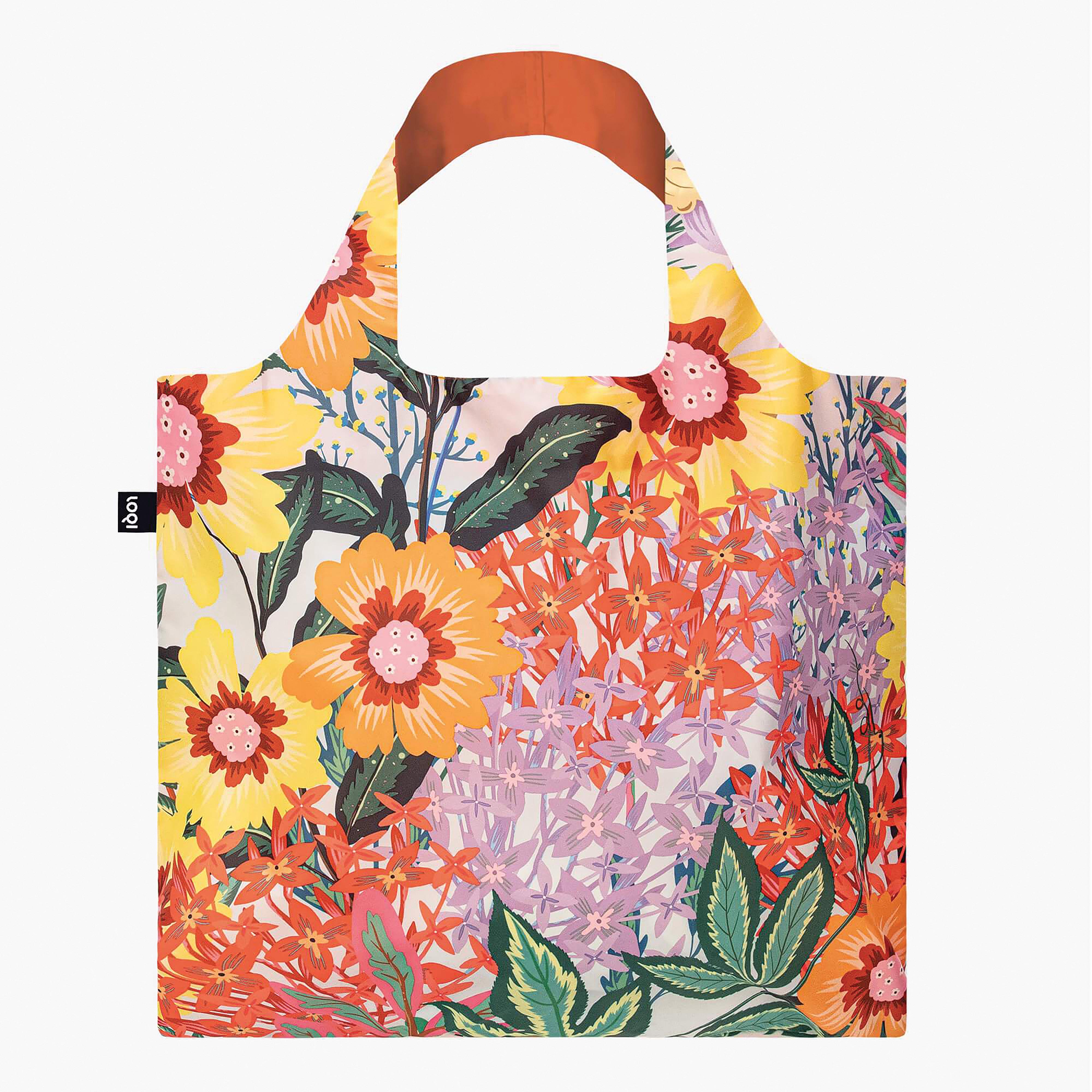 LOQI Pomme Chan Thai Floral Tote Bag