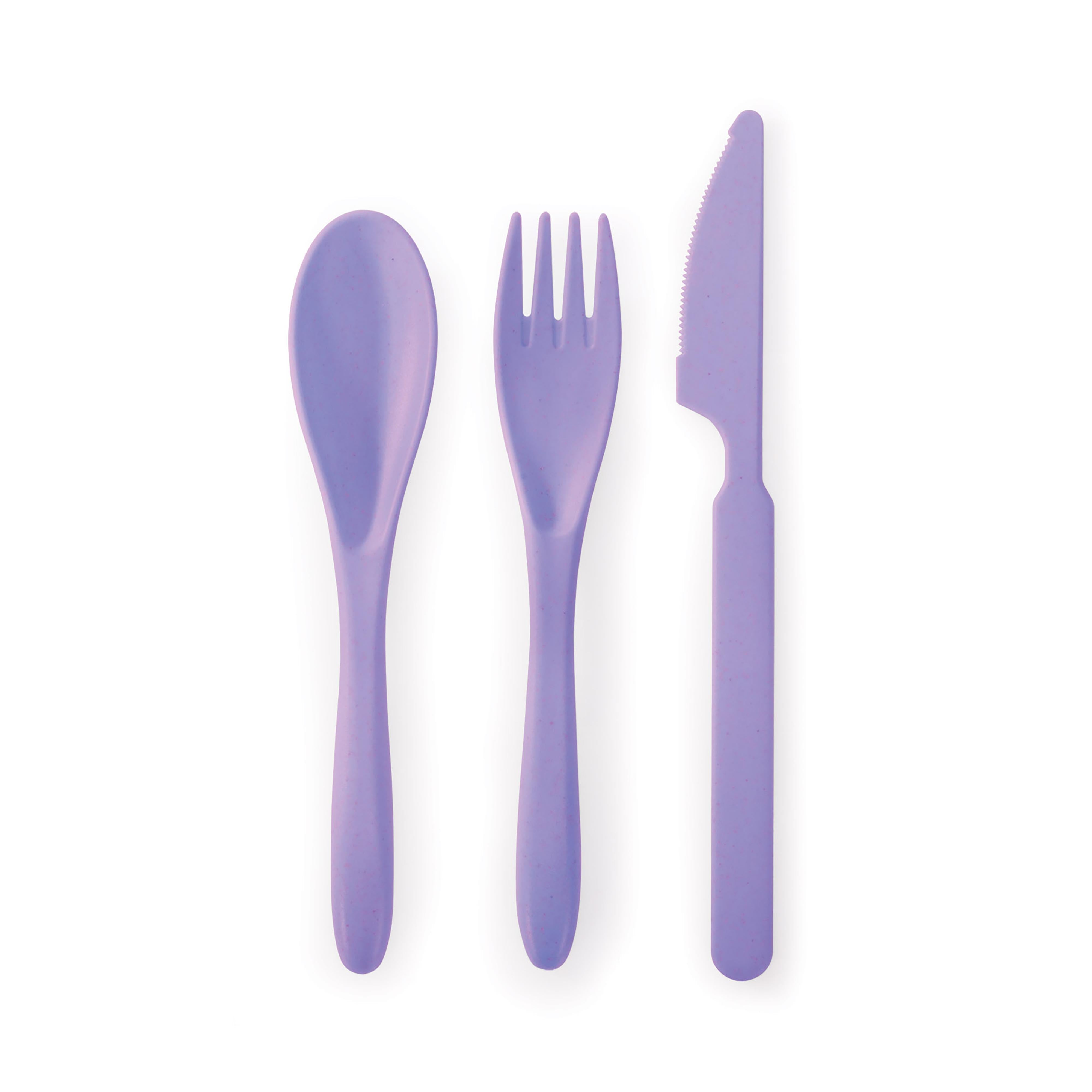 isGift Wheat Straw Cutlery Set Sorbet