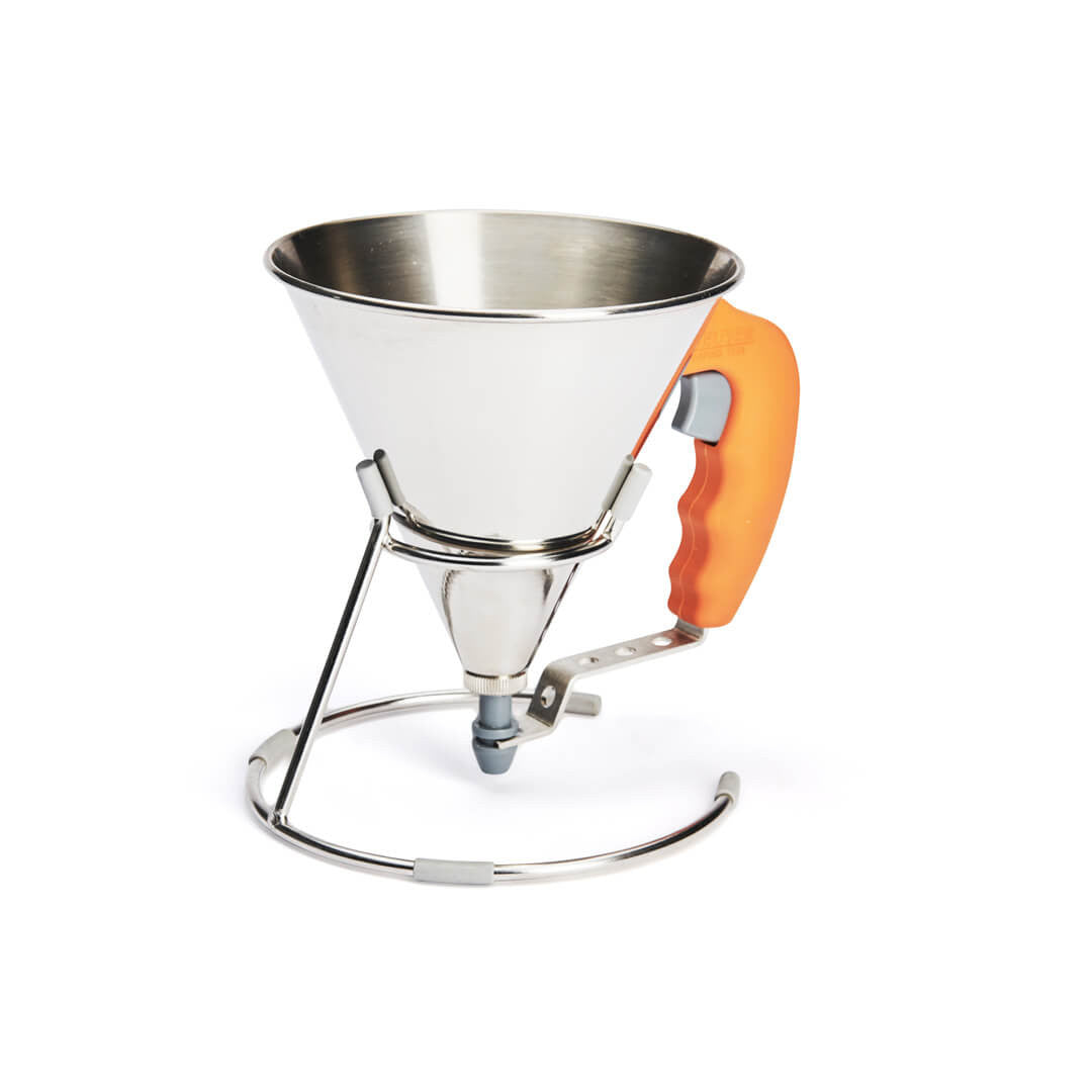 de Buyer Kwik Piston Funnel 0.8L Orange