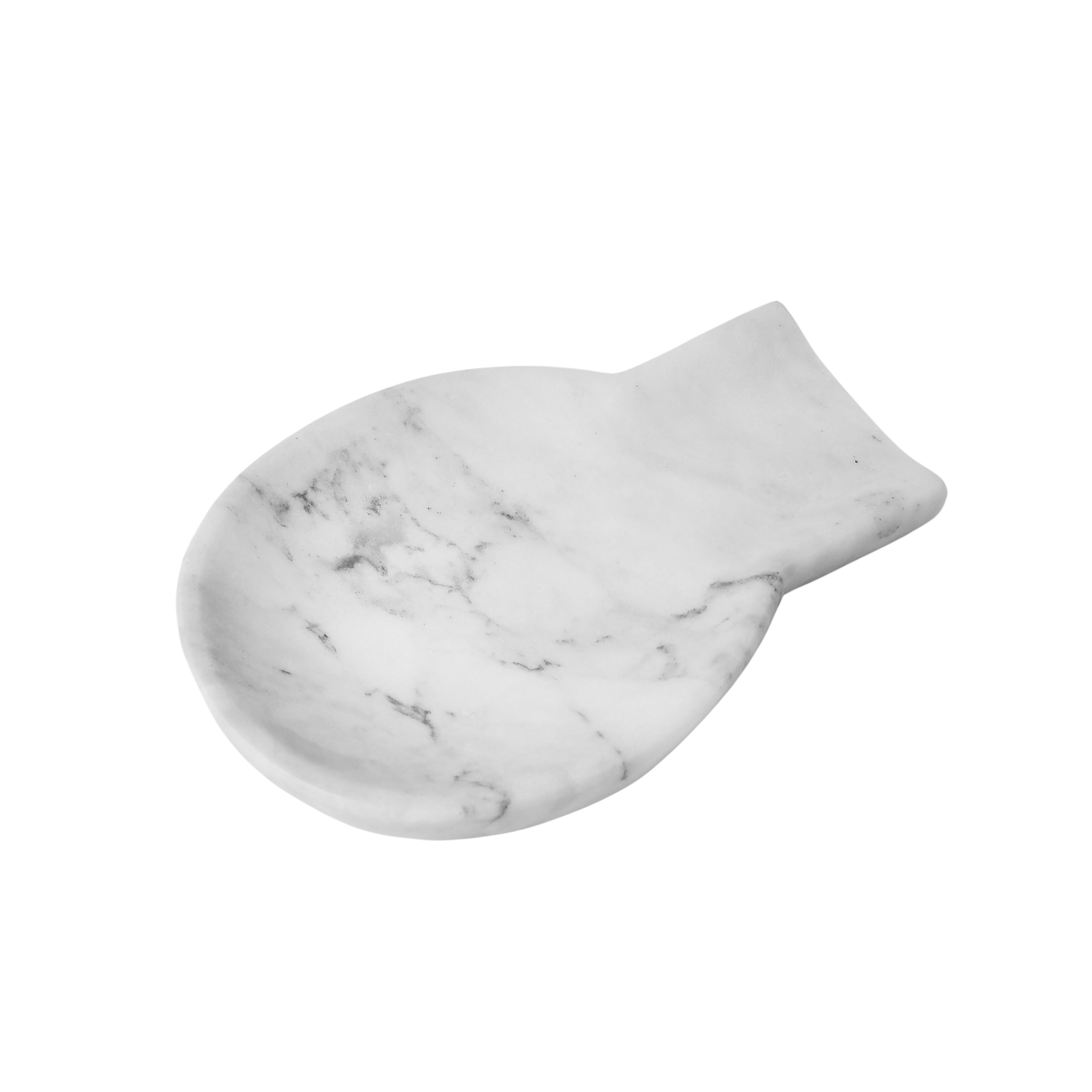 Davis & Waddell Nuvolo Marble Spoon Rest Grey