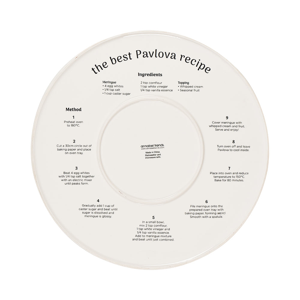 Annabel Trends Serving Plate Pavlova
