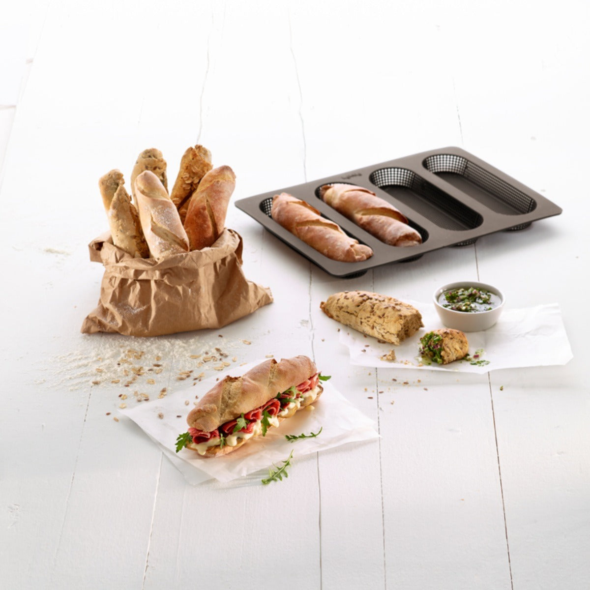 Lékué Home Bread Essential Kit Brown