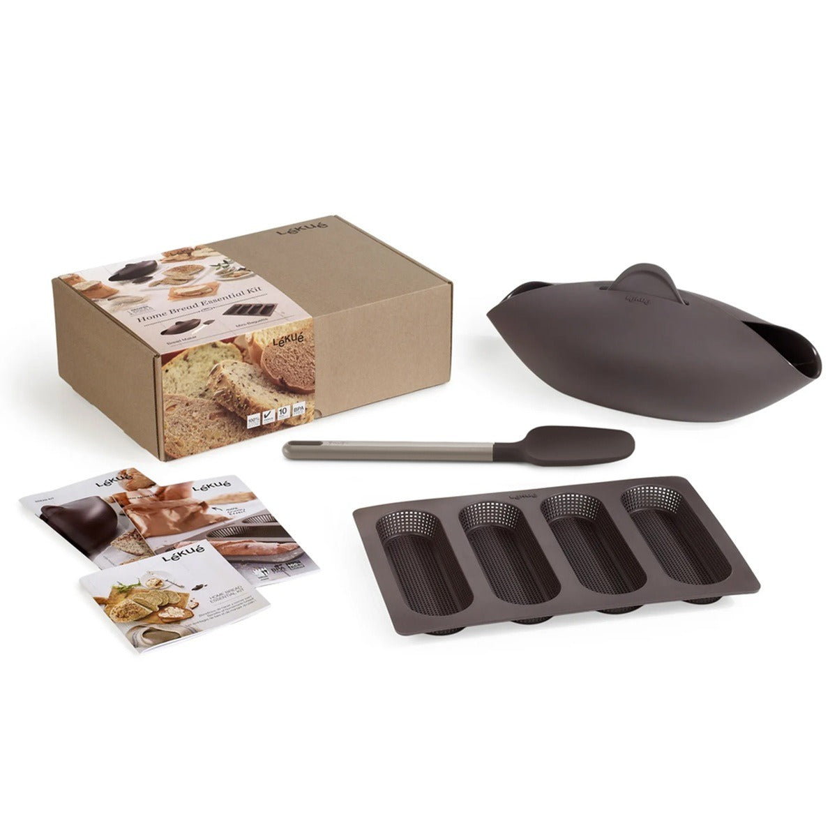 Lékué Home Bread Essential Kit Brown