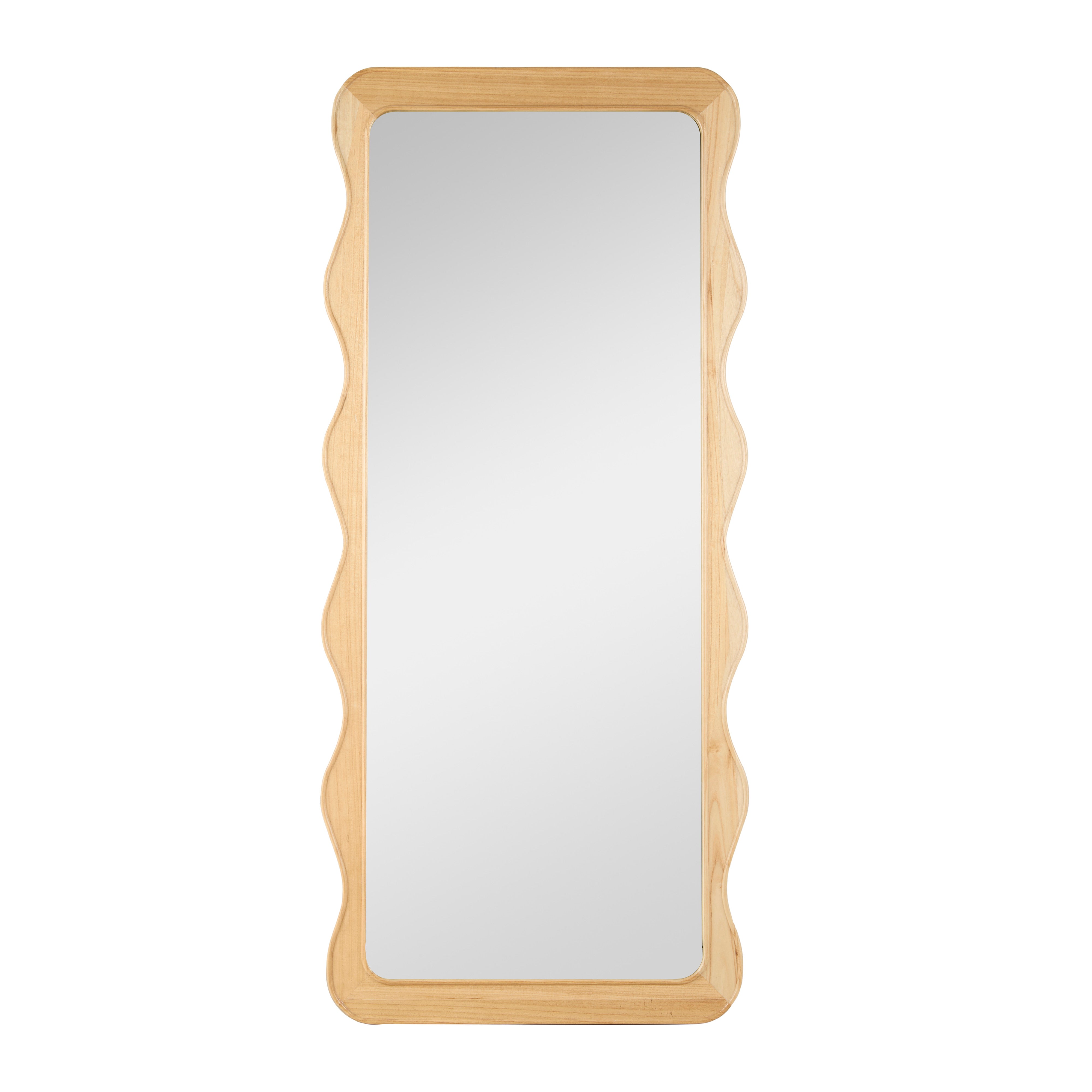 Amalfi Byron Floor Mirror Natural