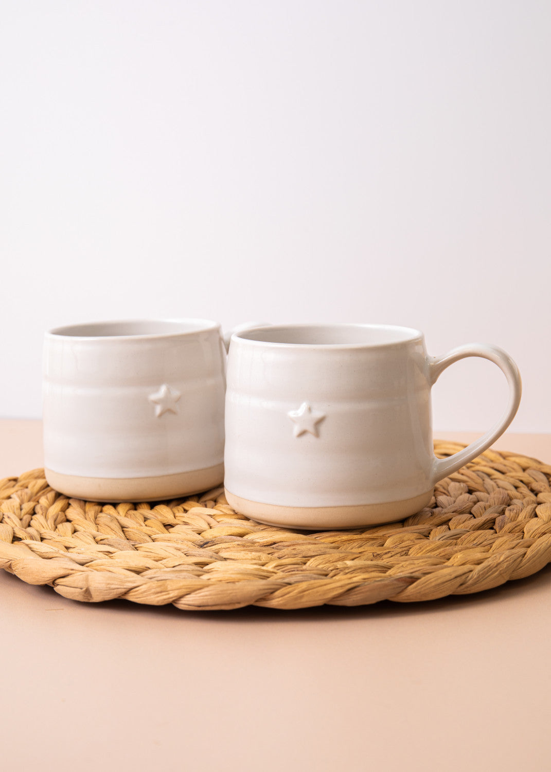 Mikasa Stoneware Cosy Mug Set 2 Piece 380ml (Star)