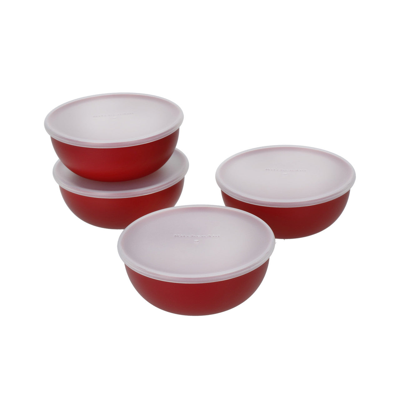 KitchenAid 4 Piece Pinch Bowl Set (Empire Red)