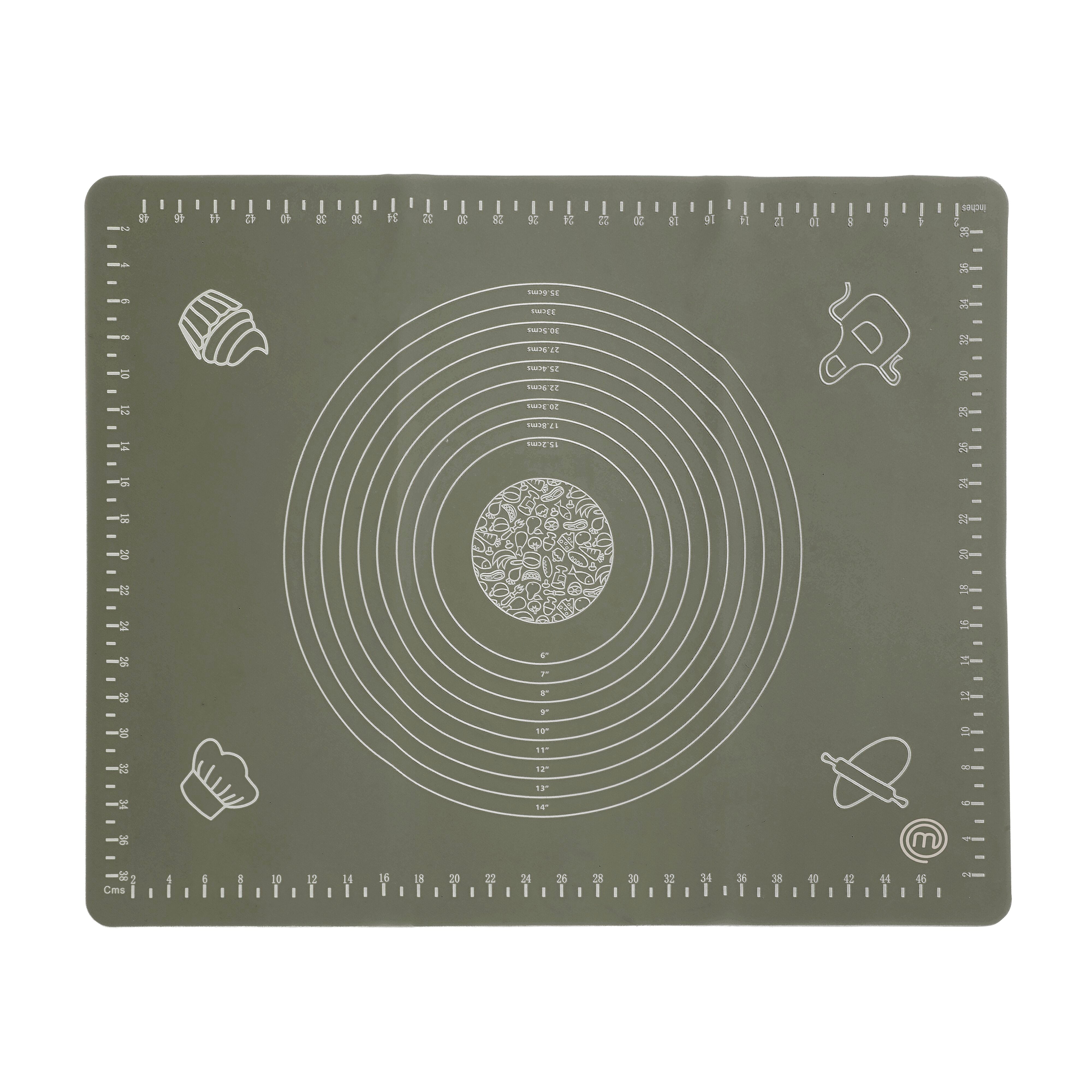 MasterChef Sage TherVex Silicone Pastry Mat Sage