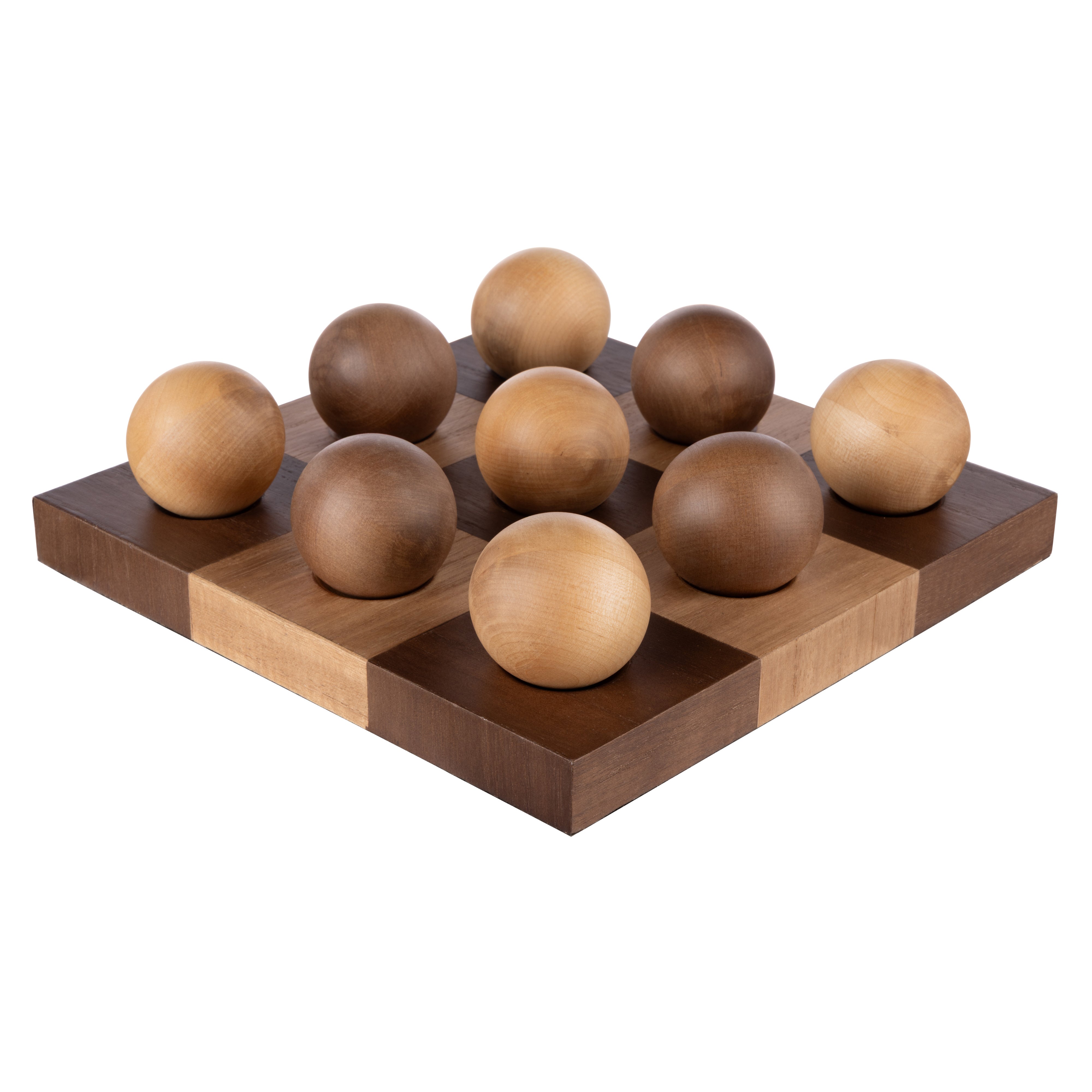 Academy Marshall Game & Sculpture Light & Dark Timber