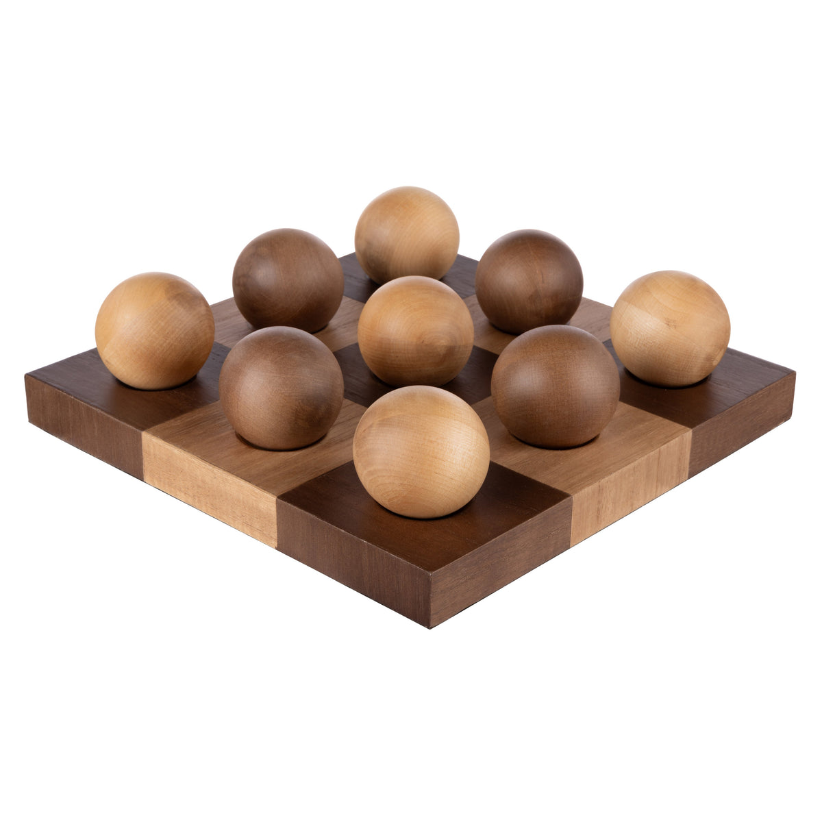 Academy Marshall Game & Sculpture Light & Dark Timber