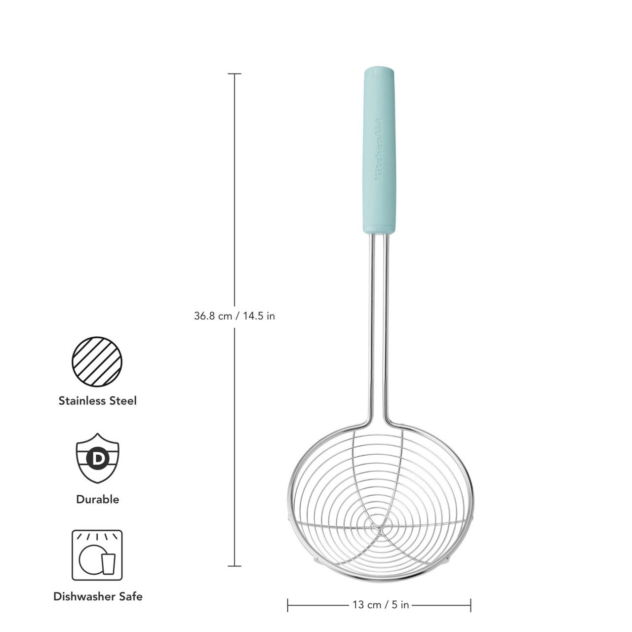 KitchenAid Soft Grip Skimmer (Mineral Water)