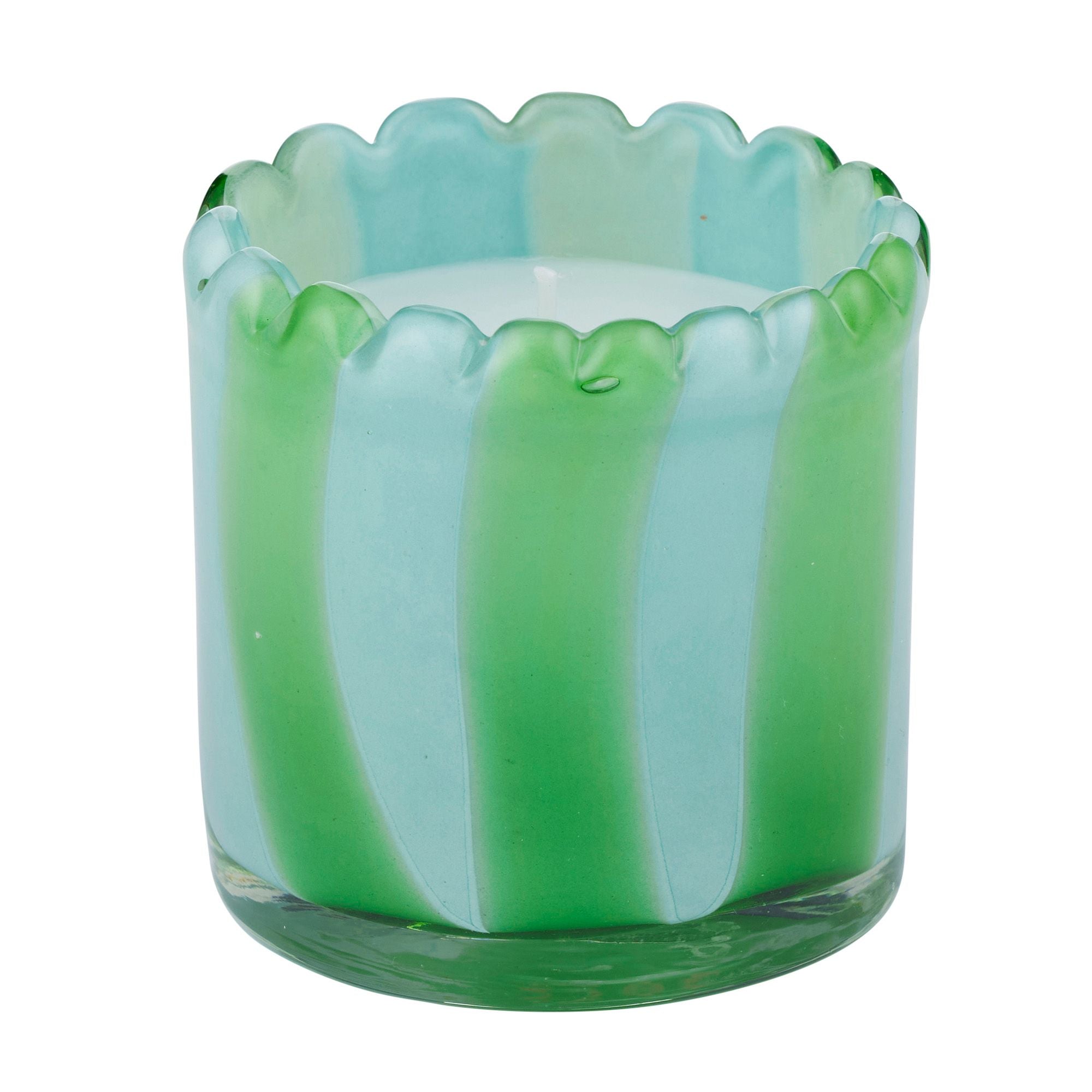Elemental Billie 5% Glass Candle Sky/Emerald