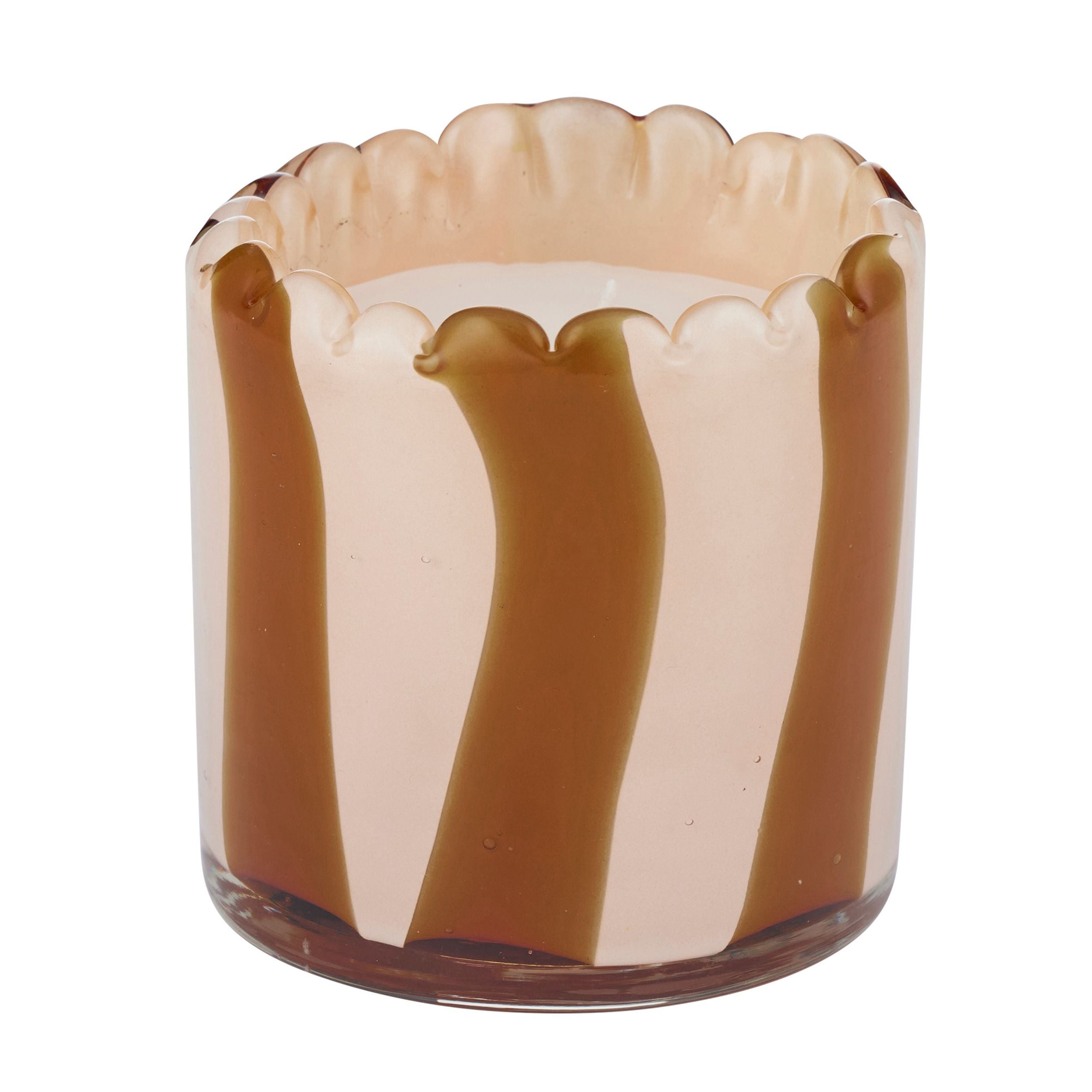 Elemental Billie 5% Glass Candle Must/Rose